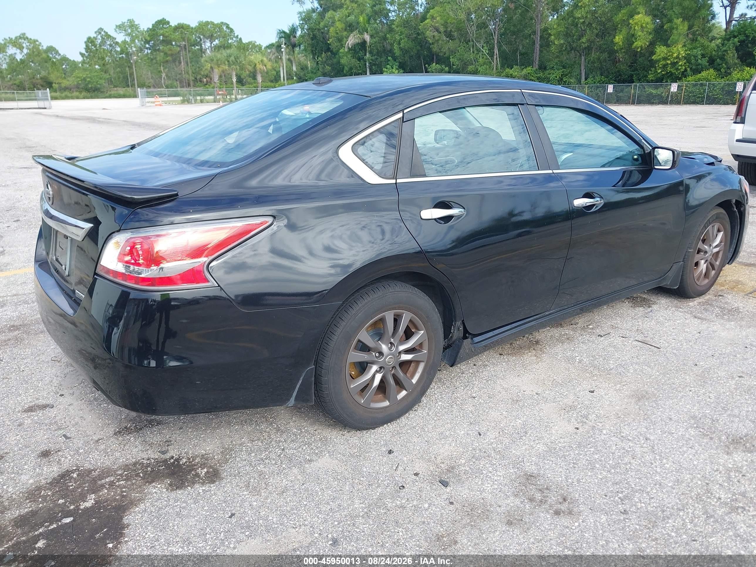 2015 Nissan Altima 2.5 S Black vin: 1N4AL3AP1FC584138
