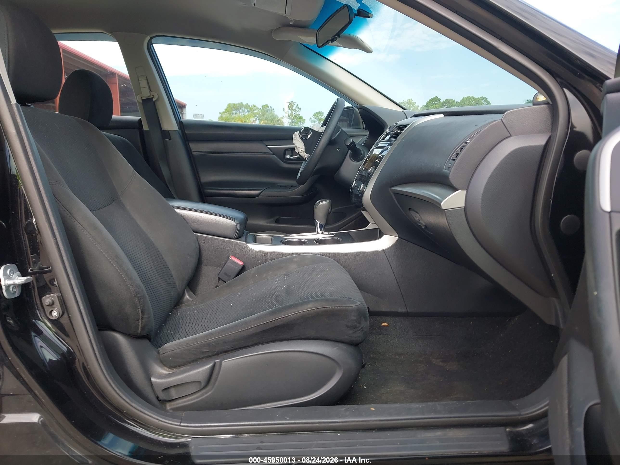 2015 Nissan Altima 2.5 S Black vin: 1N4AL3AP1FC584138