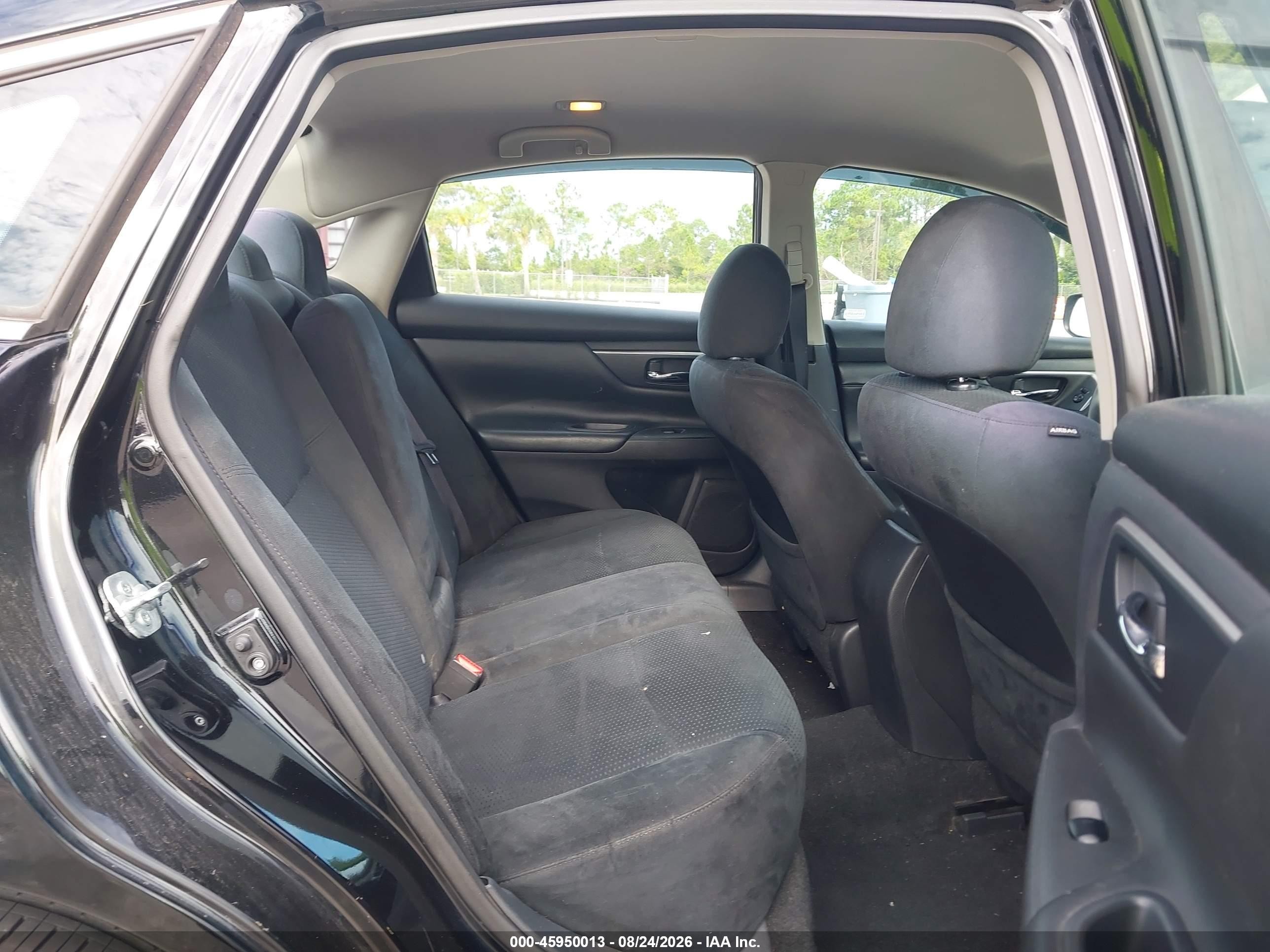 2015 Nissan Altima 2.5 S Black vin: 1N4AL3AP1FC584138