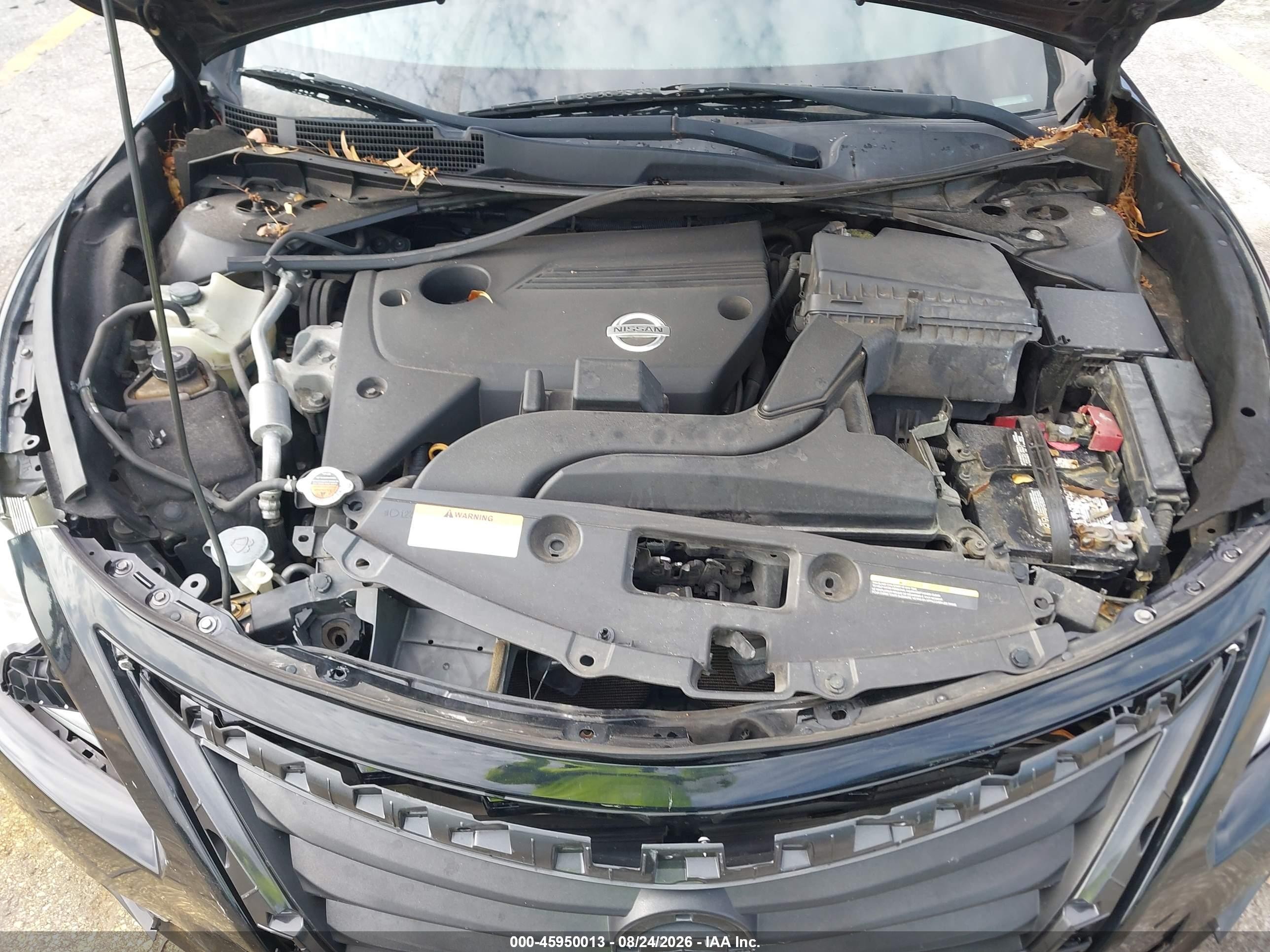 2015 Nissan Altima 2.5 S Black vin: 1N4AL3AP1FC584138