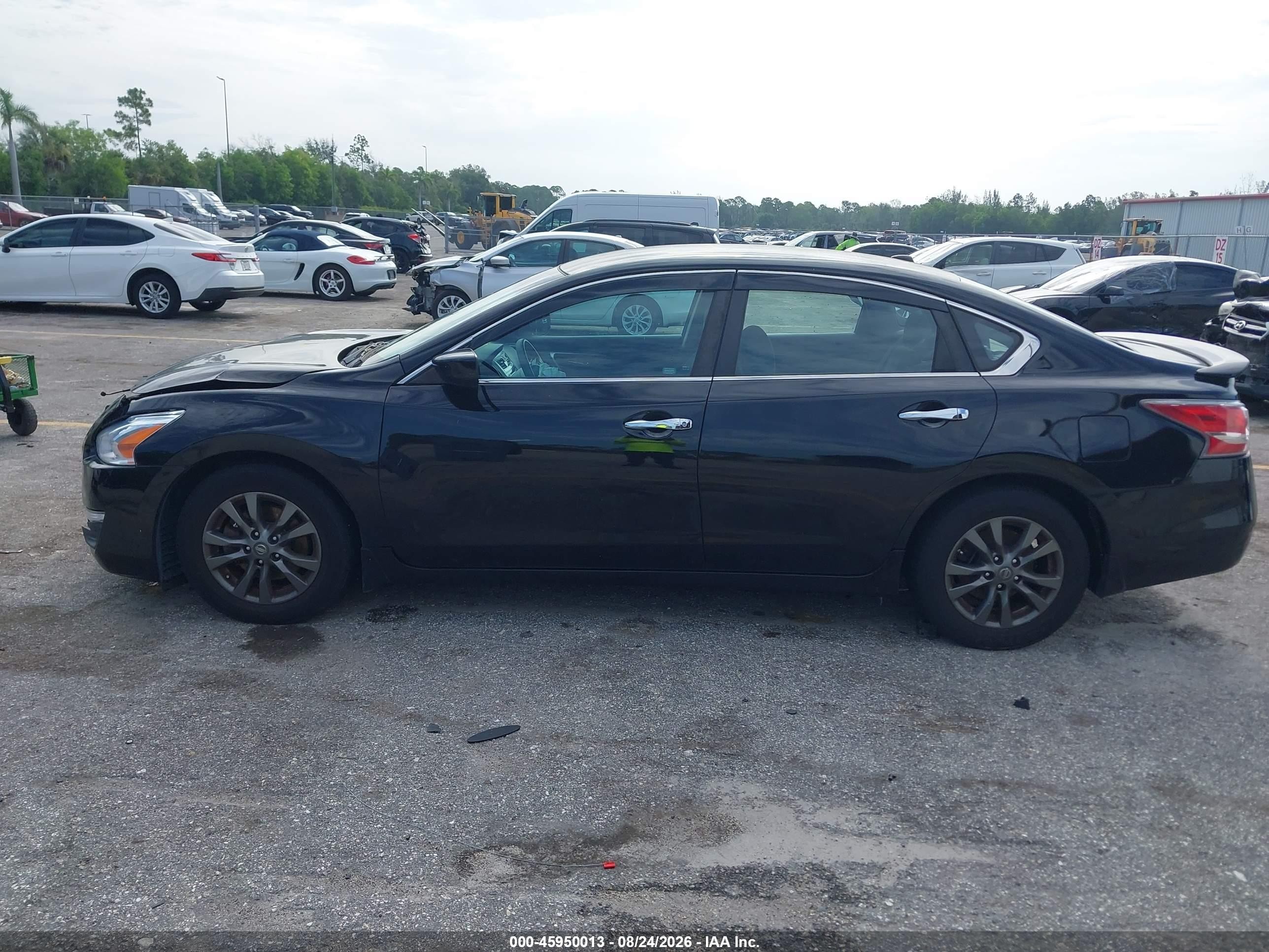 2015 Nissan Altima 2.5 S Black vin: 1N4AL3AP1FC584138