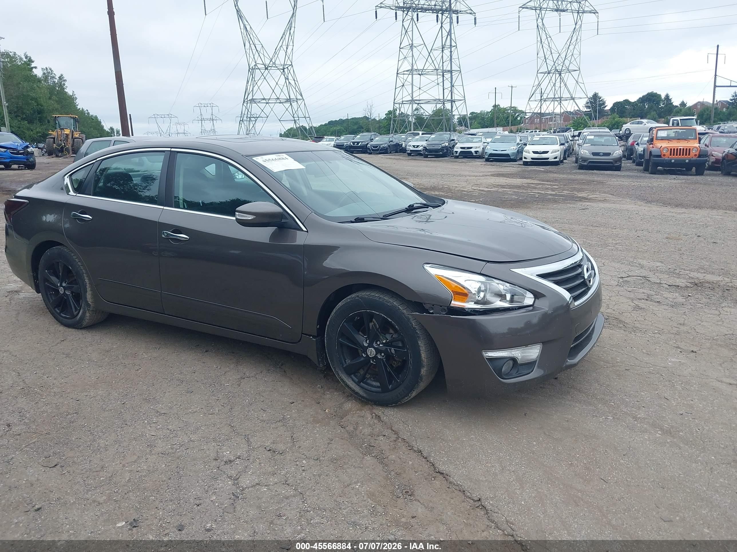 2015 Nissan Altima 2.5 Sv Brown vin: 1N4AL3AP1FC592255