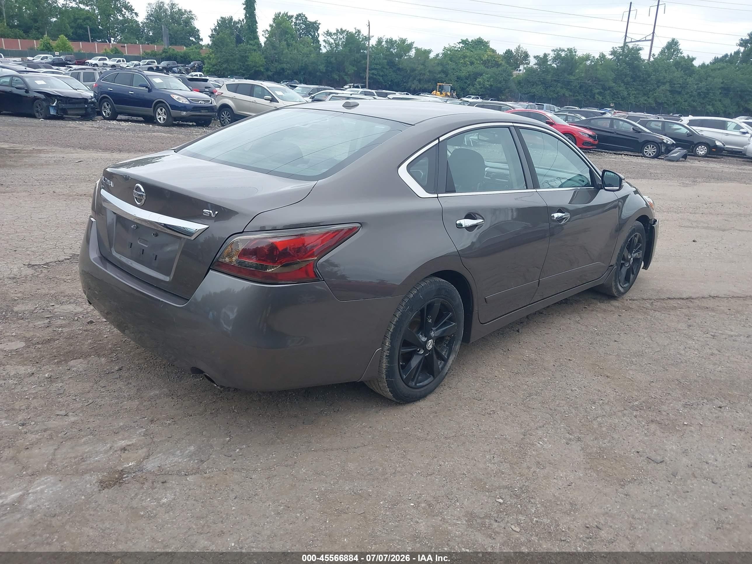 2015 Nissan Altima 2.5 Sv Brown vin: 1N4AL3AP1FC592255