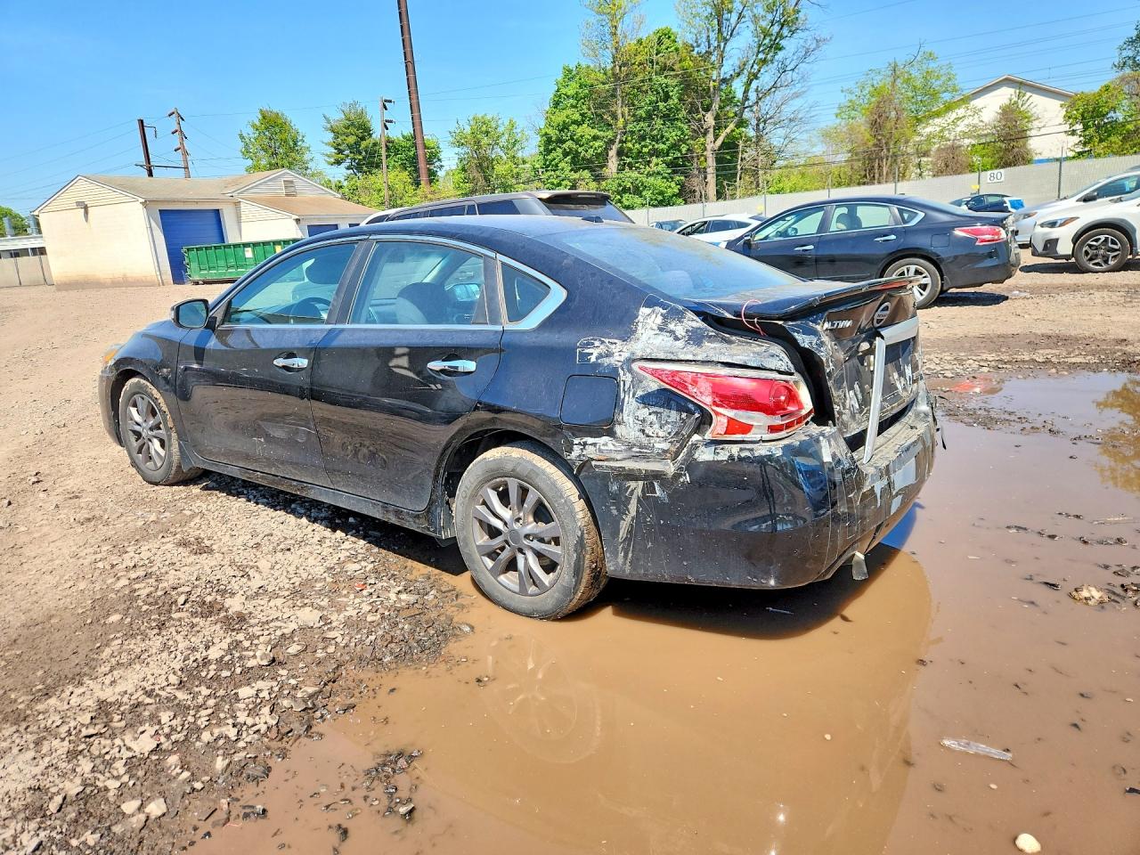 2015 Nissan Altima 2.5 S Black vin: 1N4AL3AP1FC593941
