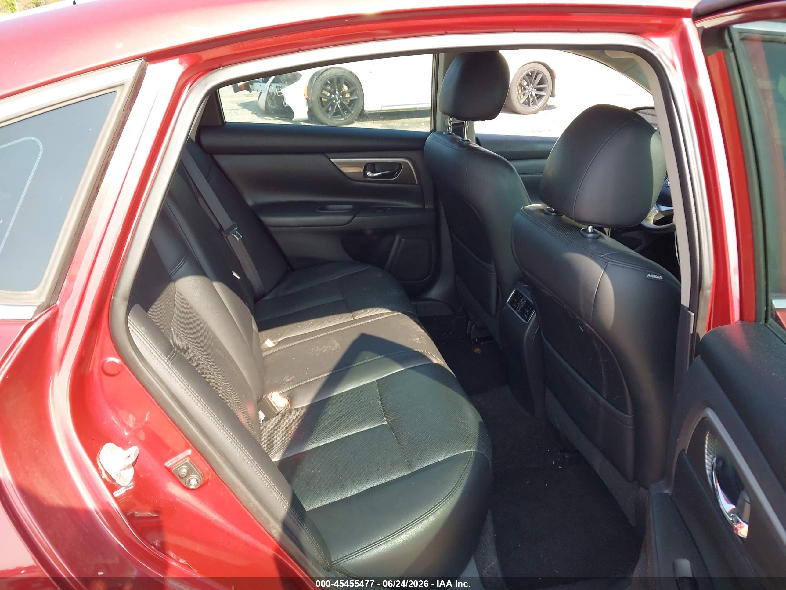 2015 Nissan Altima 2.5 Sl Red vin: 1N4AL3AP1FC594569