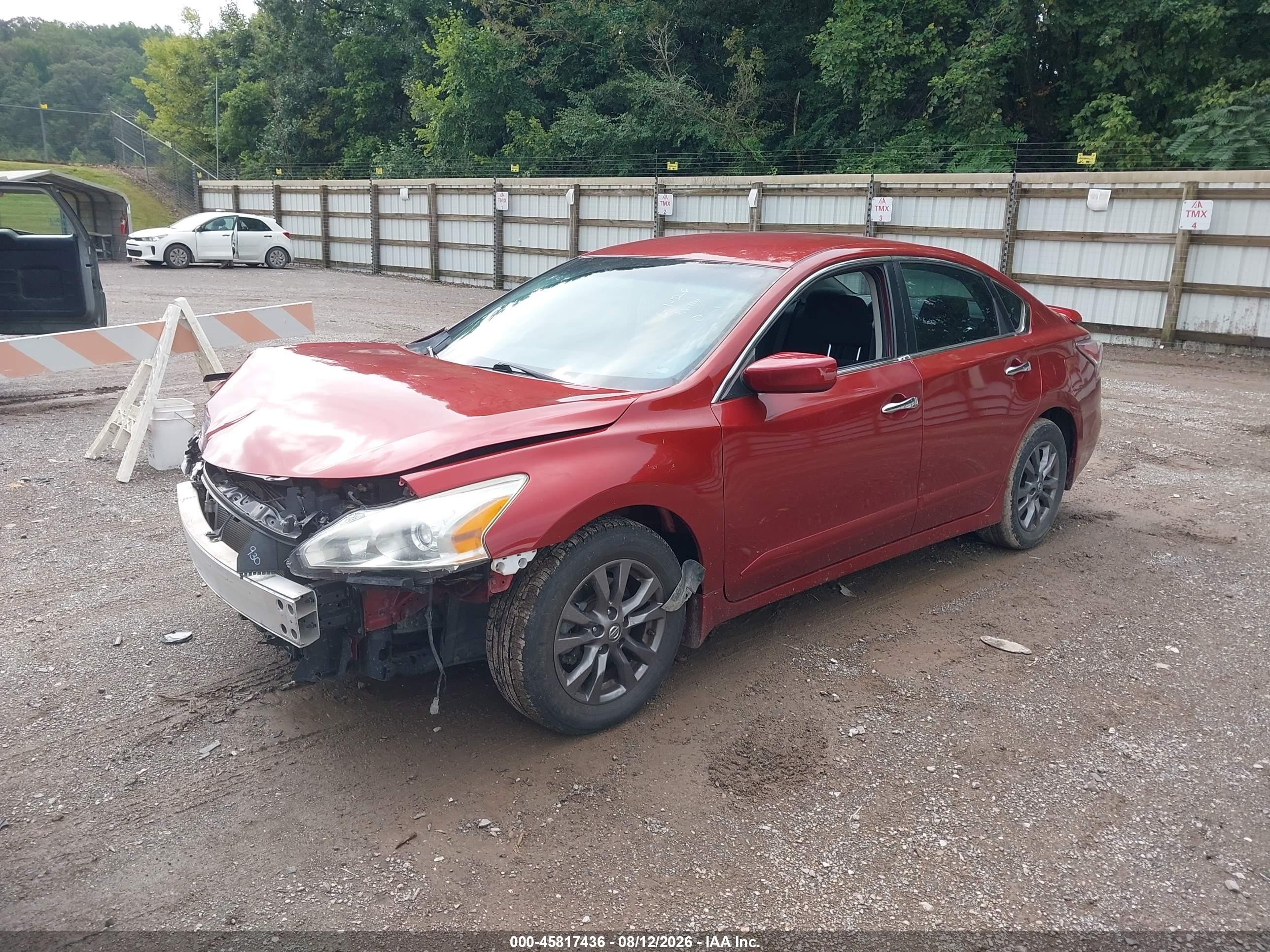 2015 Nissan Altima 2.5 S Red vin: 1N4AL3AP1FC595365