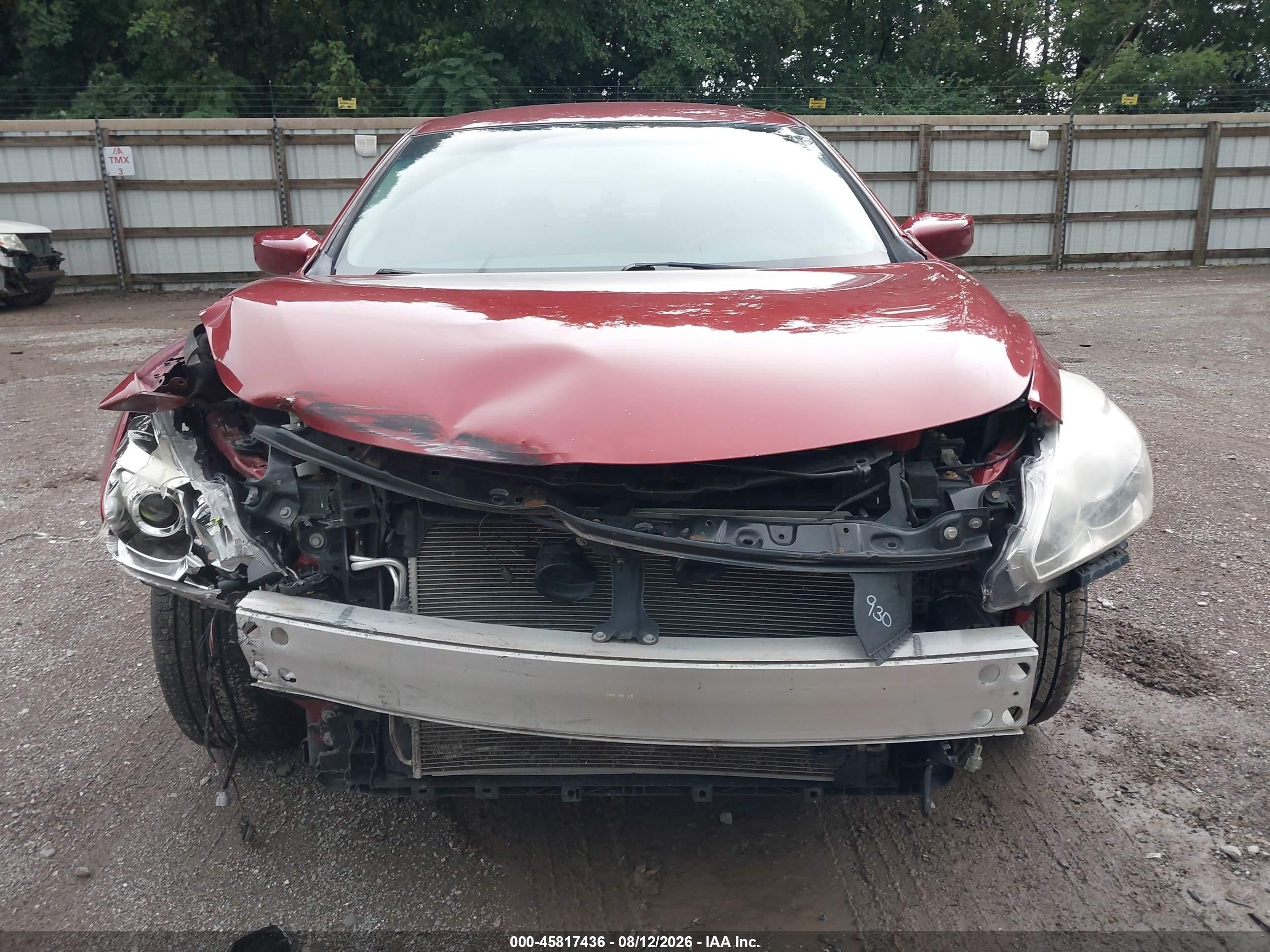 2015 Nissan Altima 2.5 S Red vin: 1N4AL3AP1FC595365