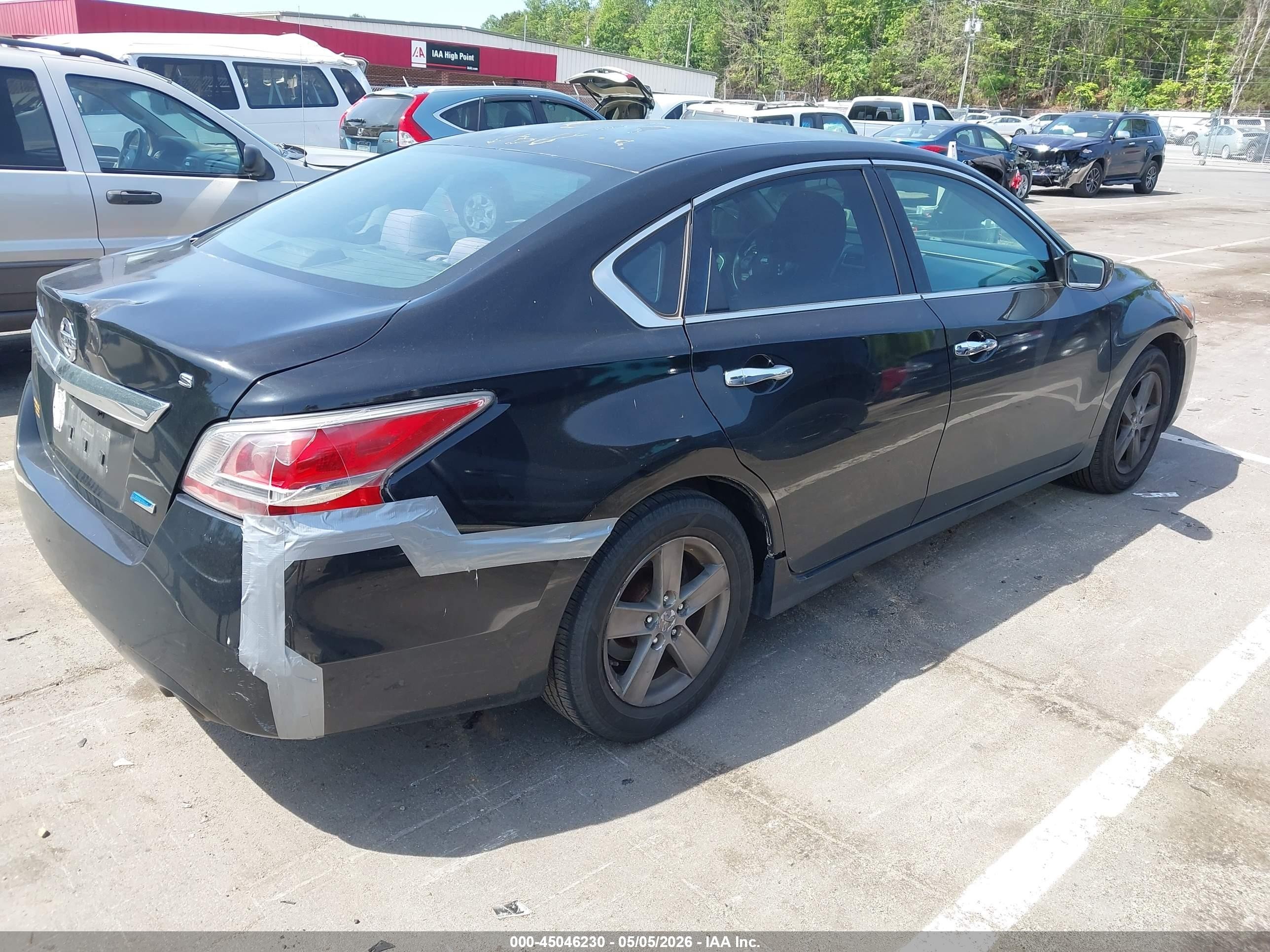 2015 Nissan Altima 2.5/2.5 S/2.5 Sl/2.5 Sv Black vin: 1N4AL3AP1FN301922