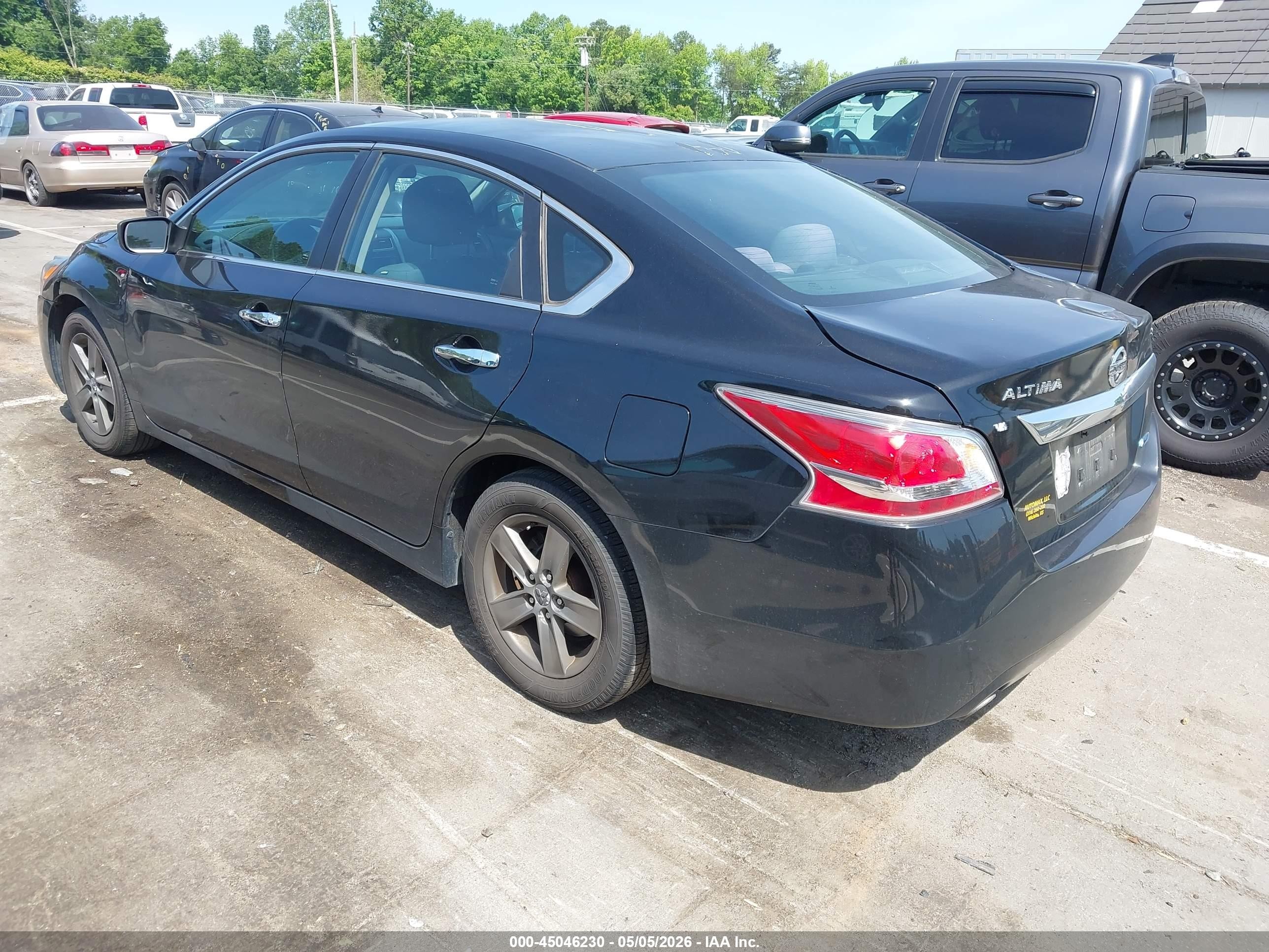 2015 Nissan Altima 2.5/2.5 S/2.5 Sl/2.5 Sv Black vin: 1N4AL3AP1FN301922
