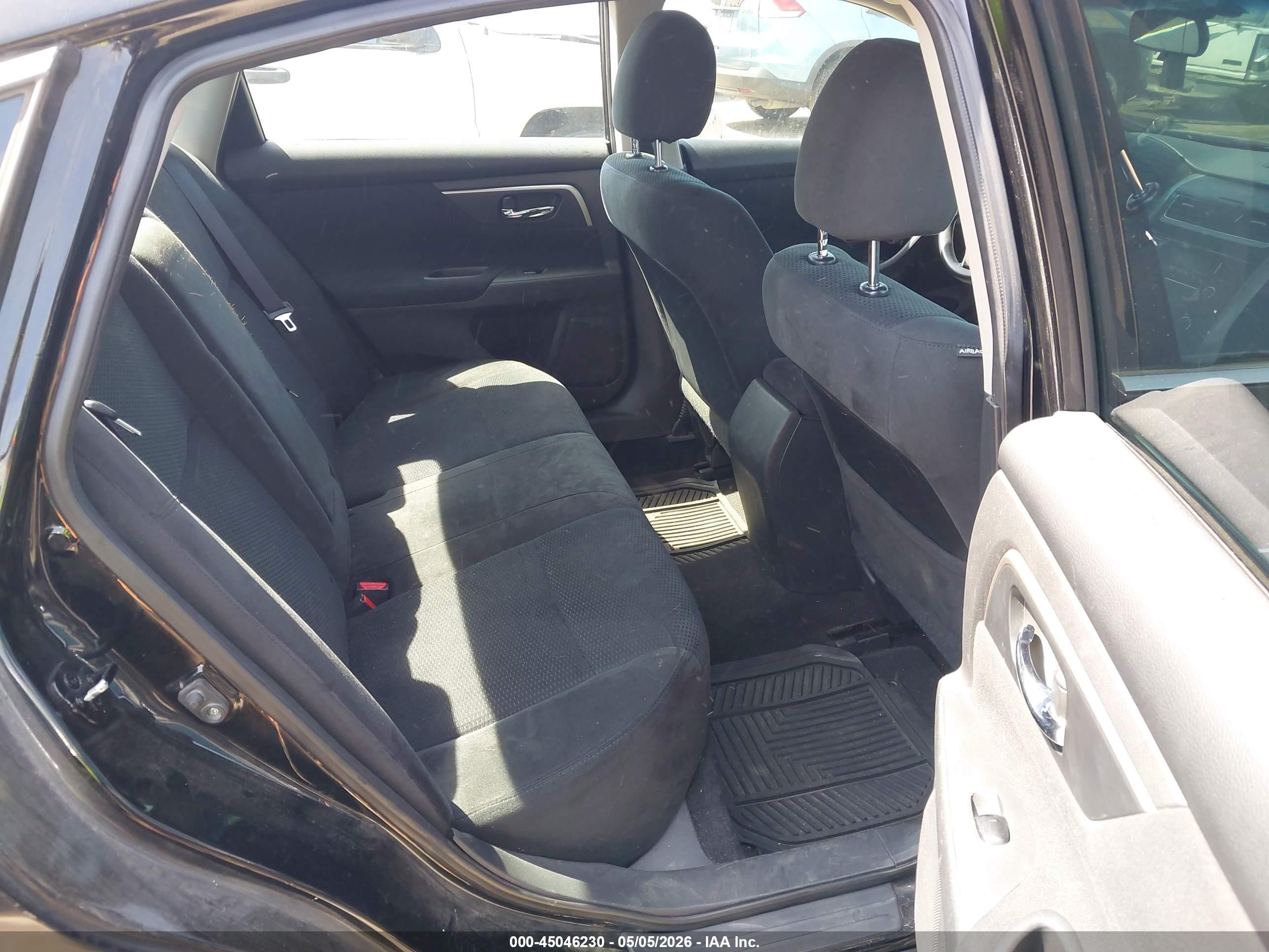 2015 Nissan Altima 2.5/2.5 S/2.5 Sl/2.5 Sv Black vin: 1N4AL3AP1FN301922
