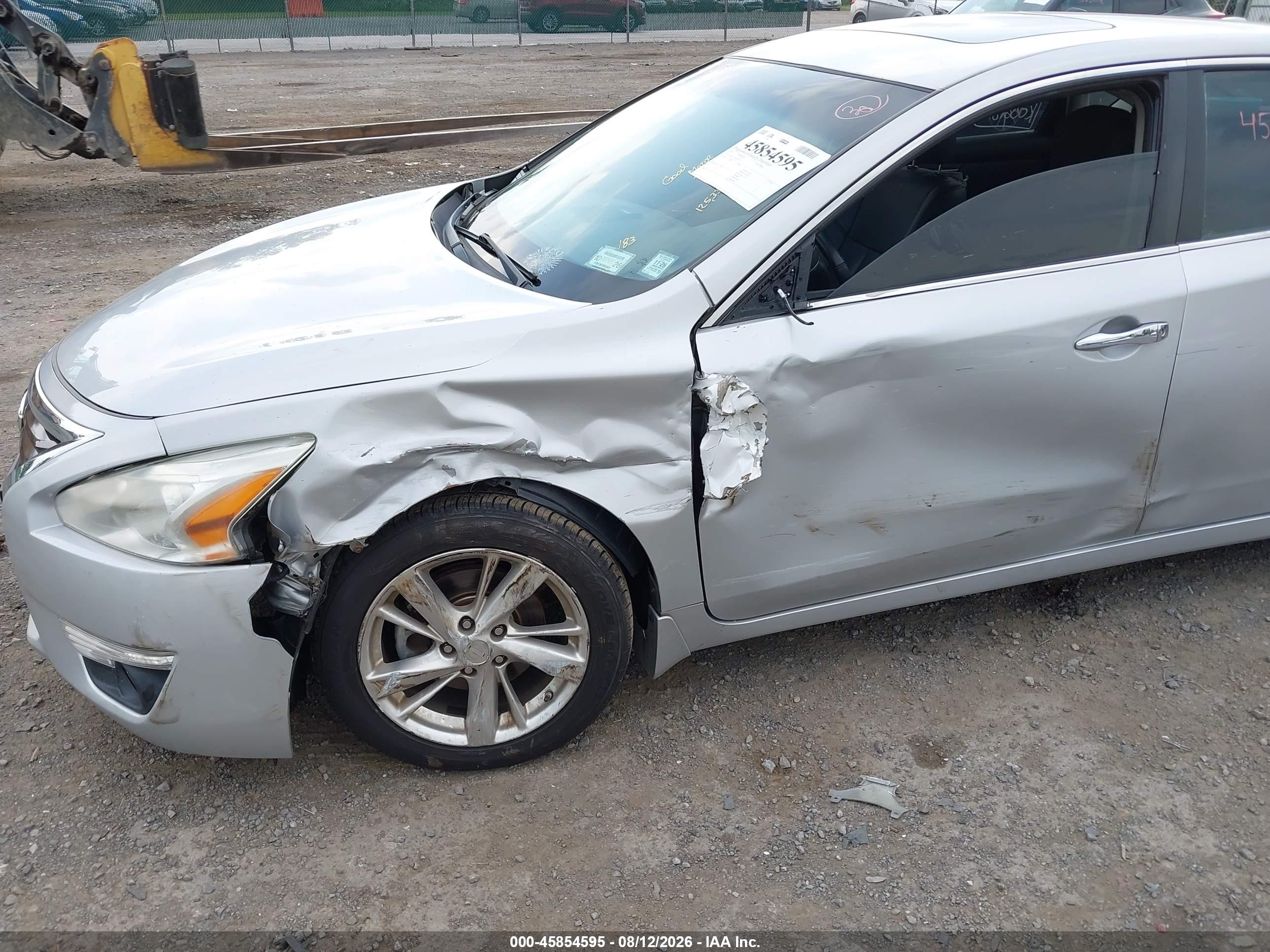 2015 Nissan Altima 2.5 Sl Silver vin: 1N4AL3AP1FN307350