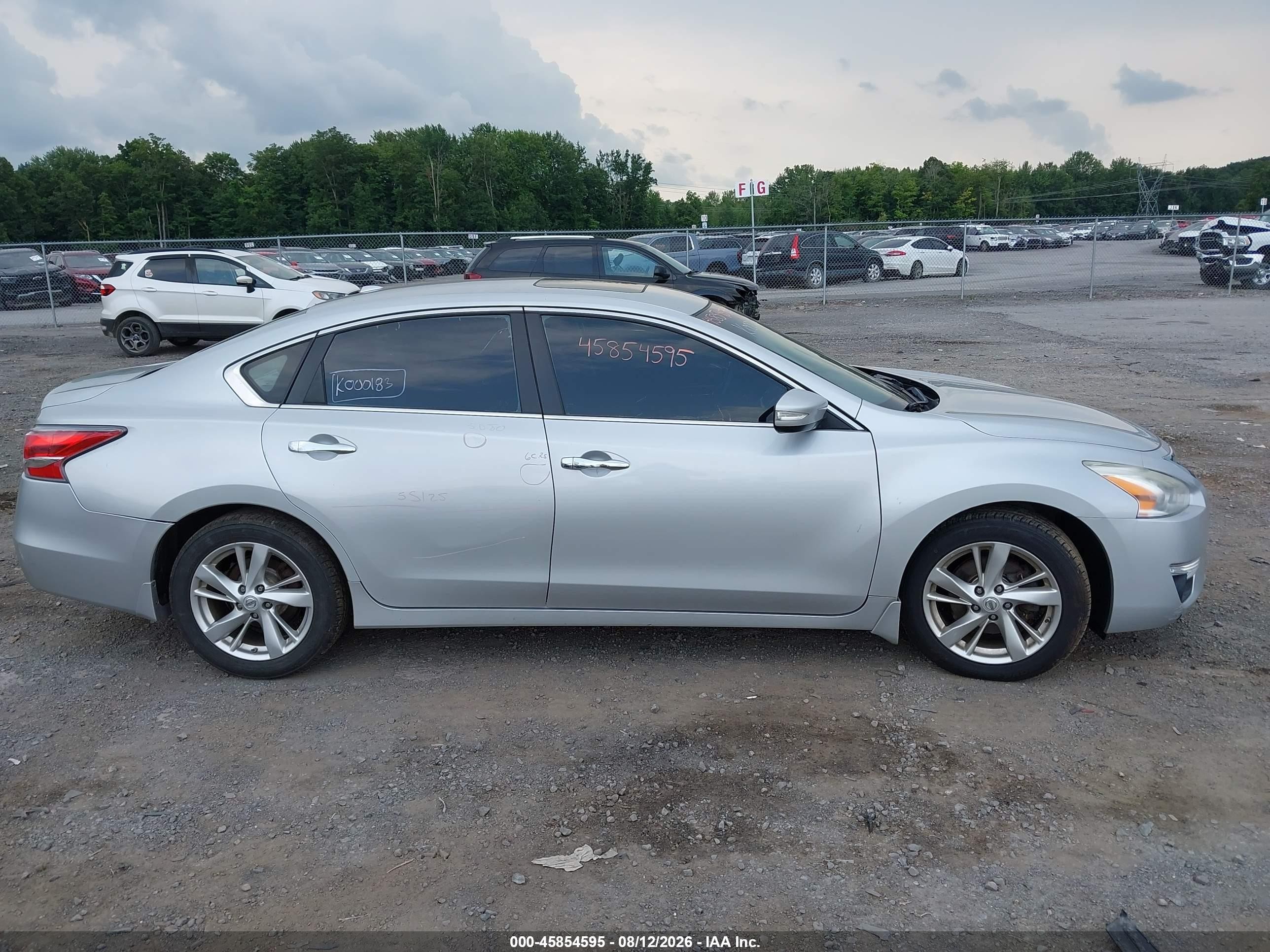 2015 Nissan Altima 2.5 Sl Silver vin: 1N4AL3AP1FN307350