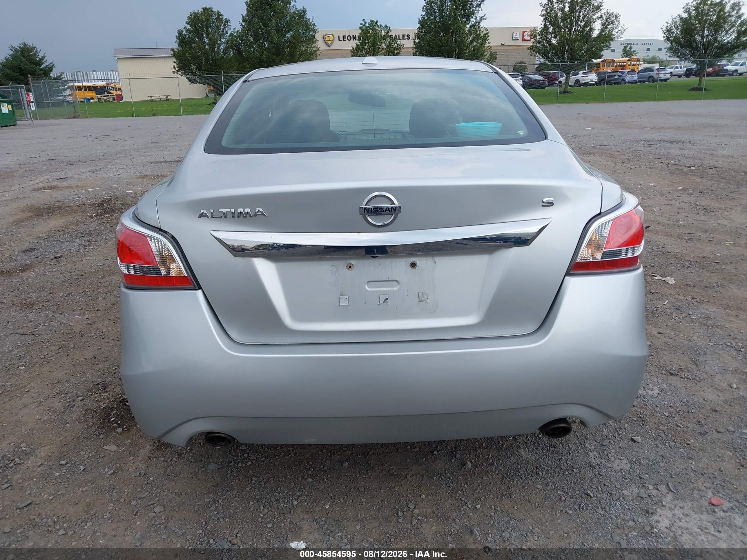 2015 Nissan Altima 2.5 Sl Silver vin: 1N4AL3AP1FN307350