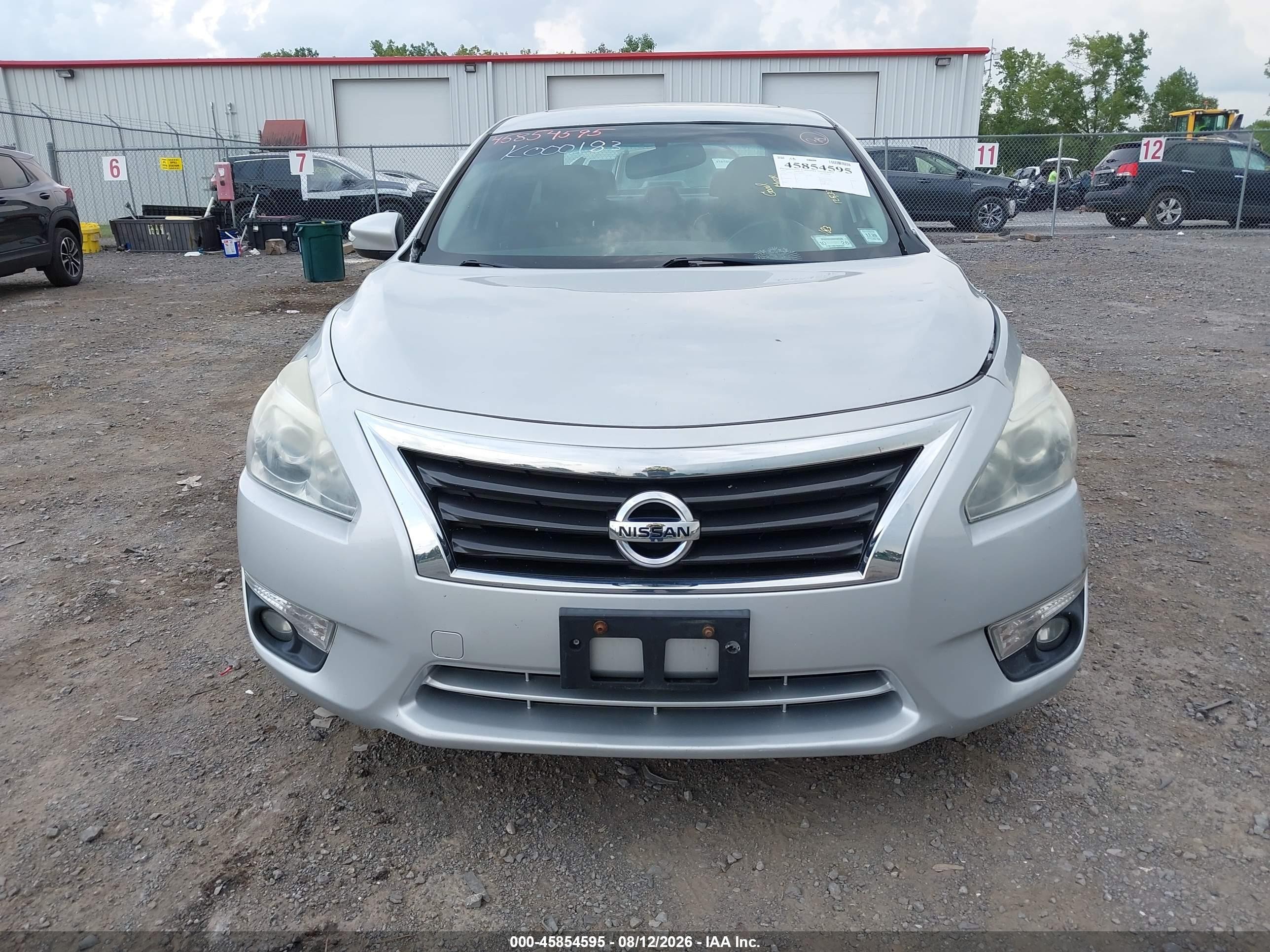2015 Nissan Altima 2.5 Sl Silver vin: 1N4AL3AP1FN307350