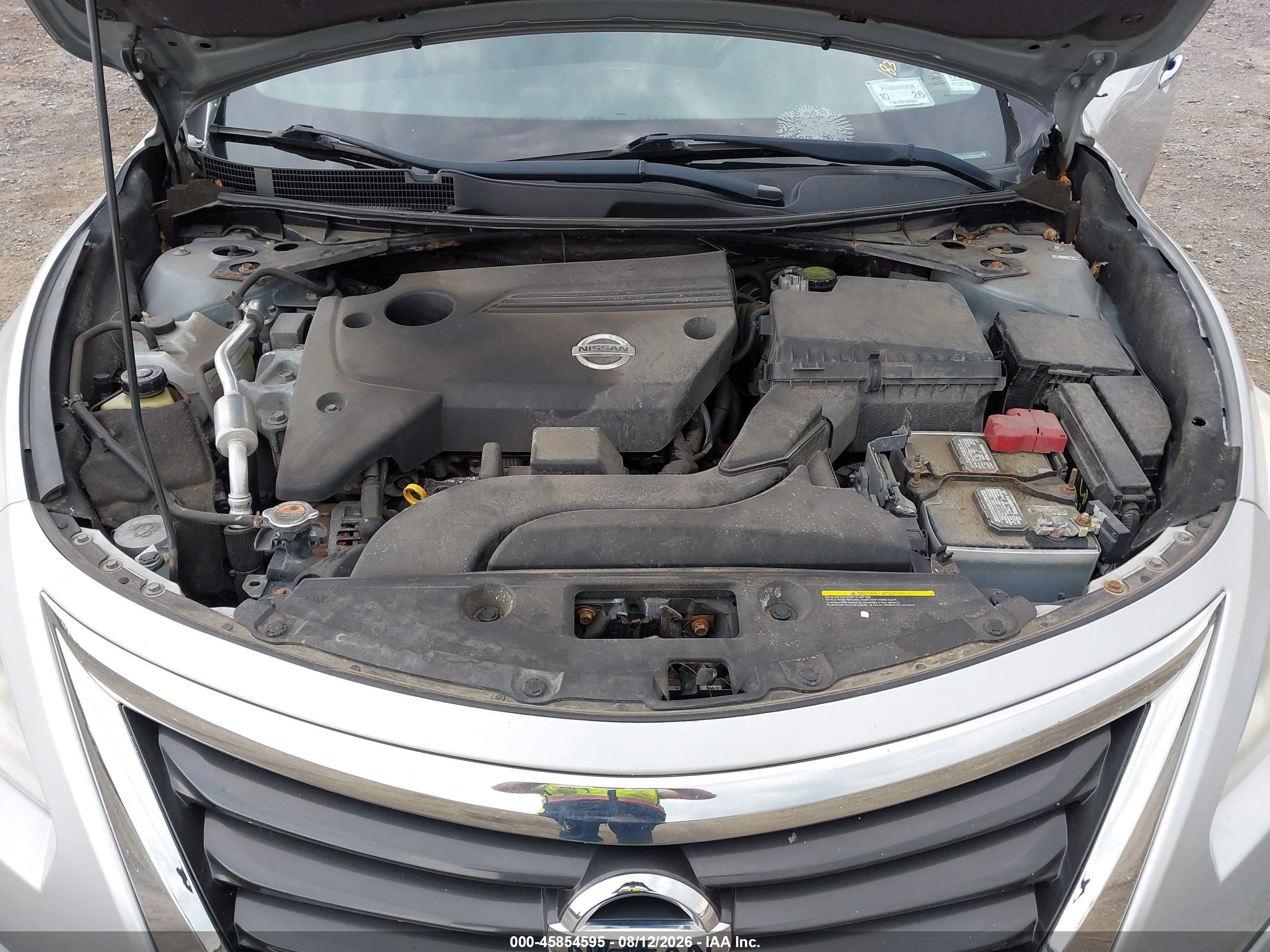 2015 Nissan Altima 2.5 Sl Silver vin: 1N4AL3AP1FN307350