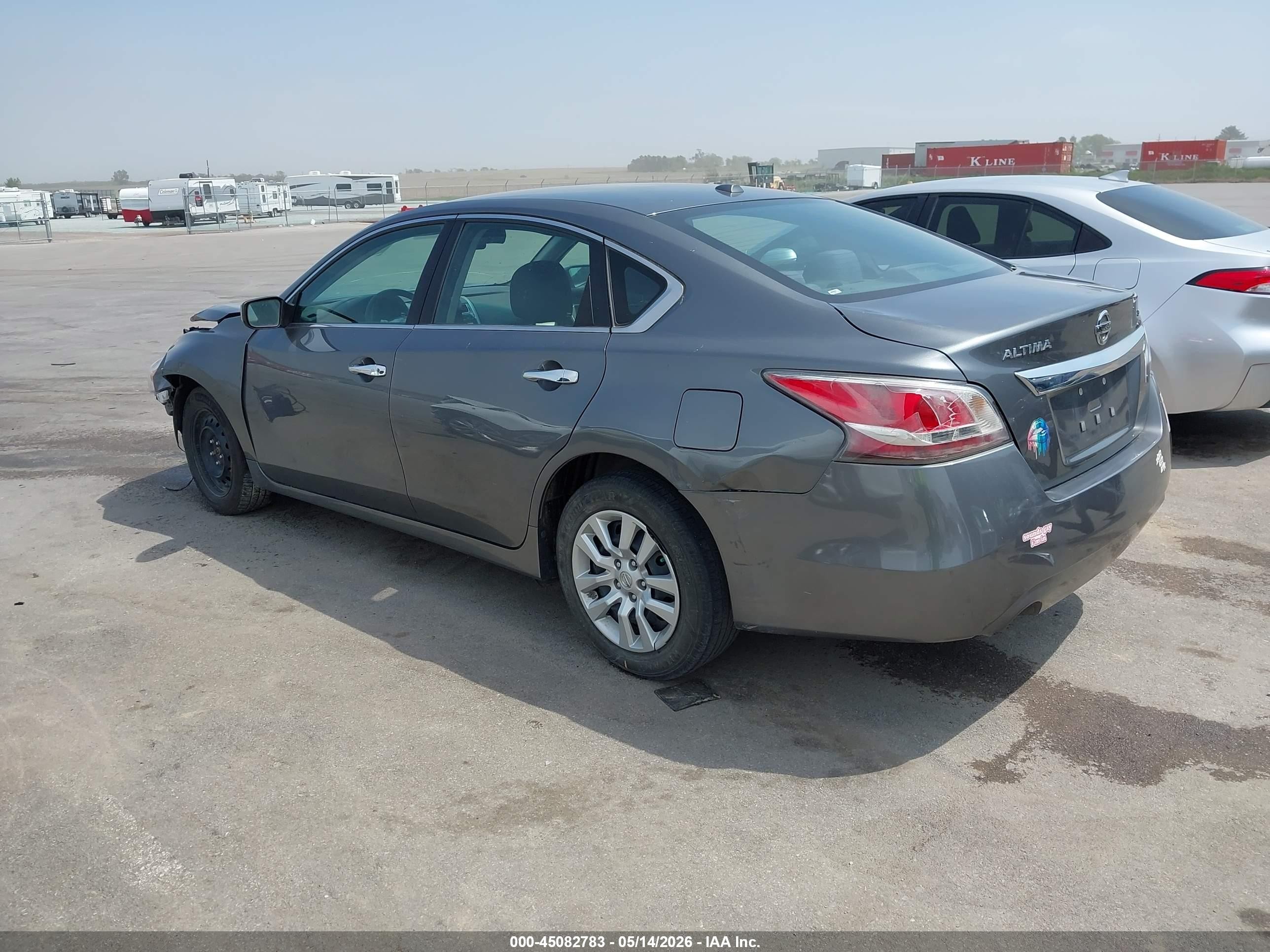 2015 Nissan Altima 2.5/2.5 S/2.5 Sl/2.5 Sv Gray vin: 1N4AL3AP1FN332586