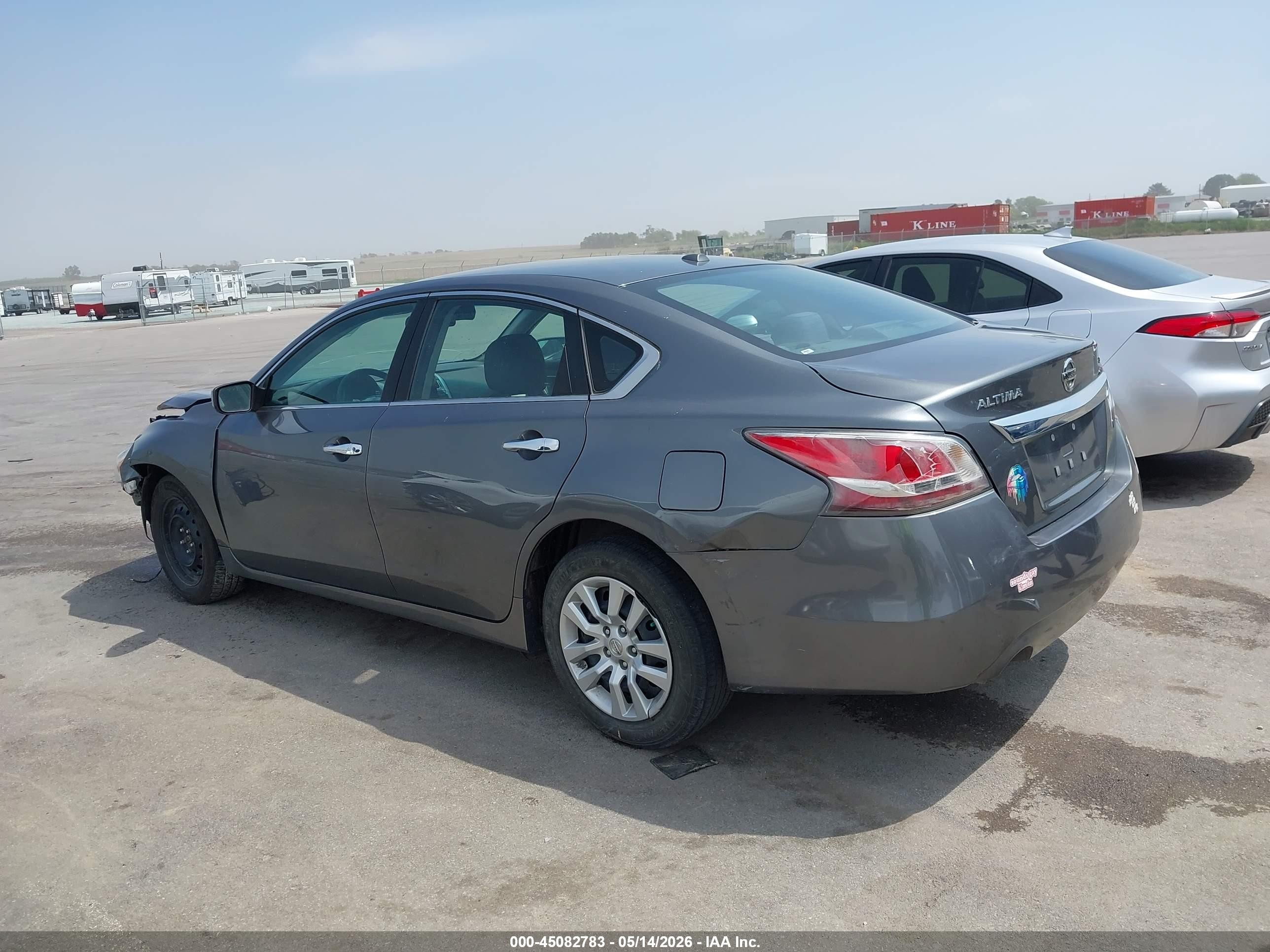 2015 Nissan Altima 2.5/2.5 S/2.5 Sl/2.5 Sv Gray vin: 1N4AL3AP1FN332586