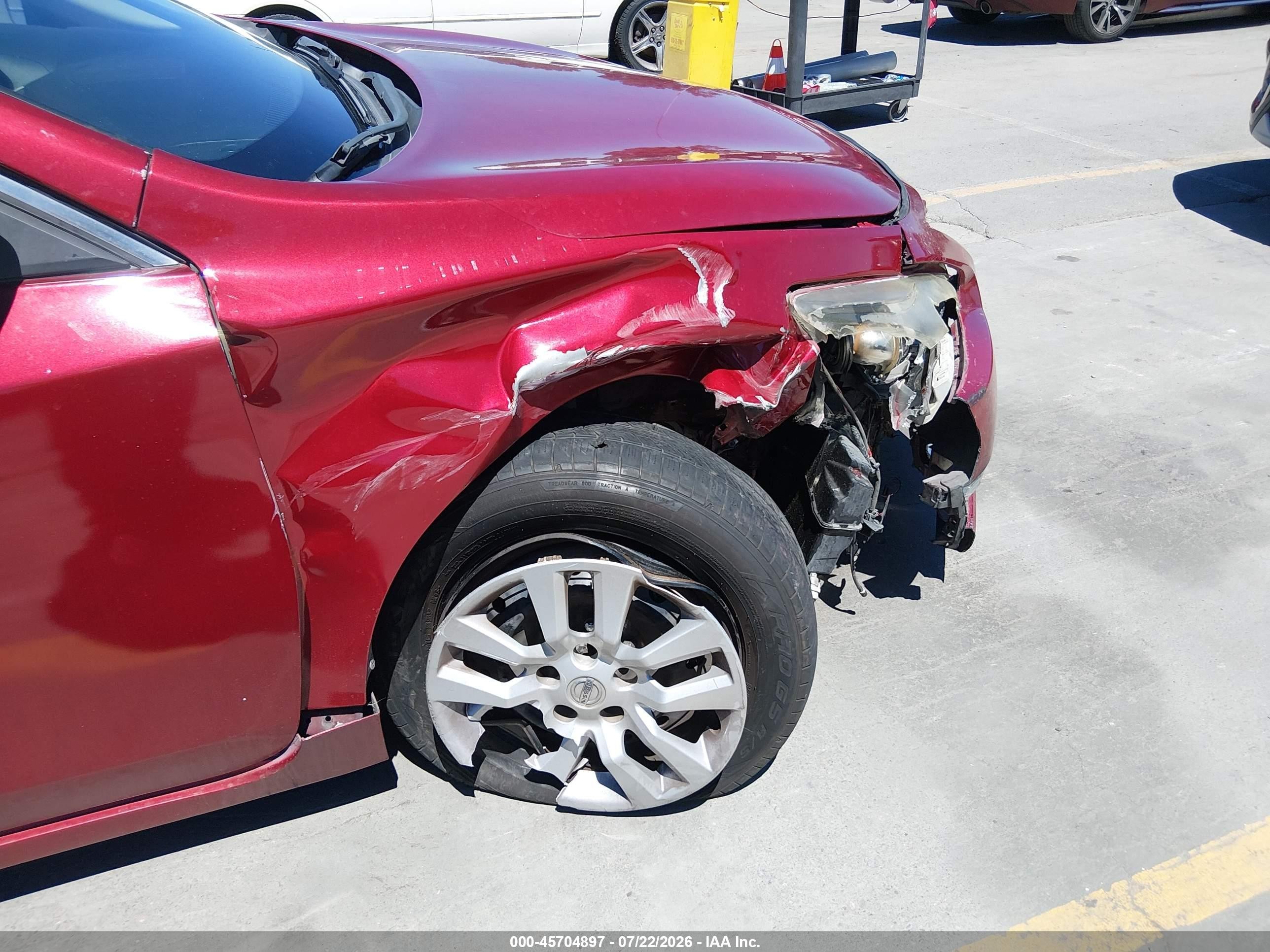 2015 Nissan Altima 2.5/2.5 S/2.5 Sl/2.5 Sv Красный vin: 1N4AL3AP1FN334189