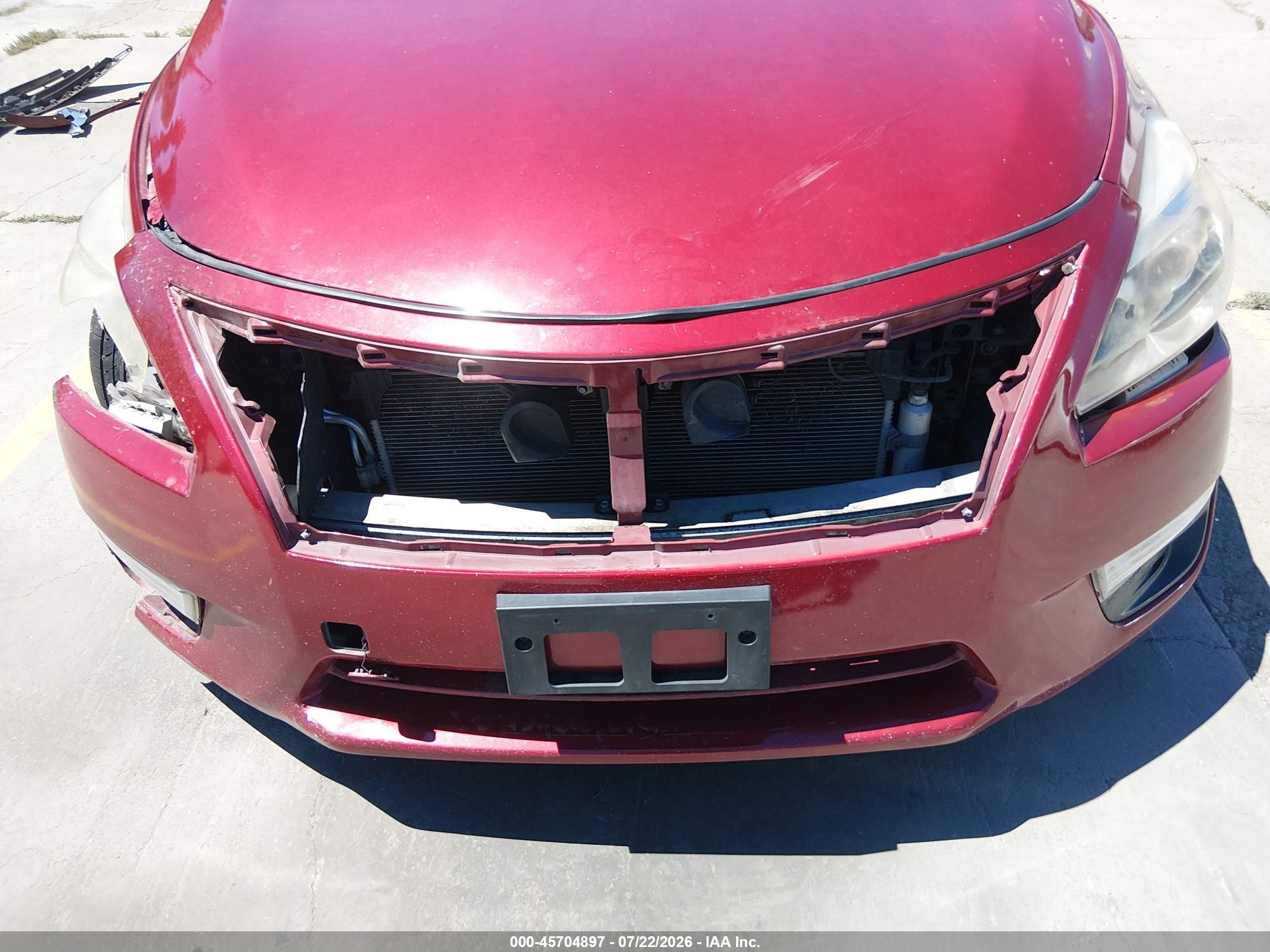 2015 Nissan Altima 2.5/2.5 S/2.5 Sl/2.5 Sv Красный vin: 1N4AL3AP1FN334189