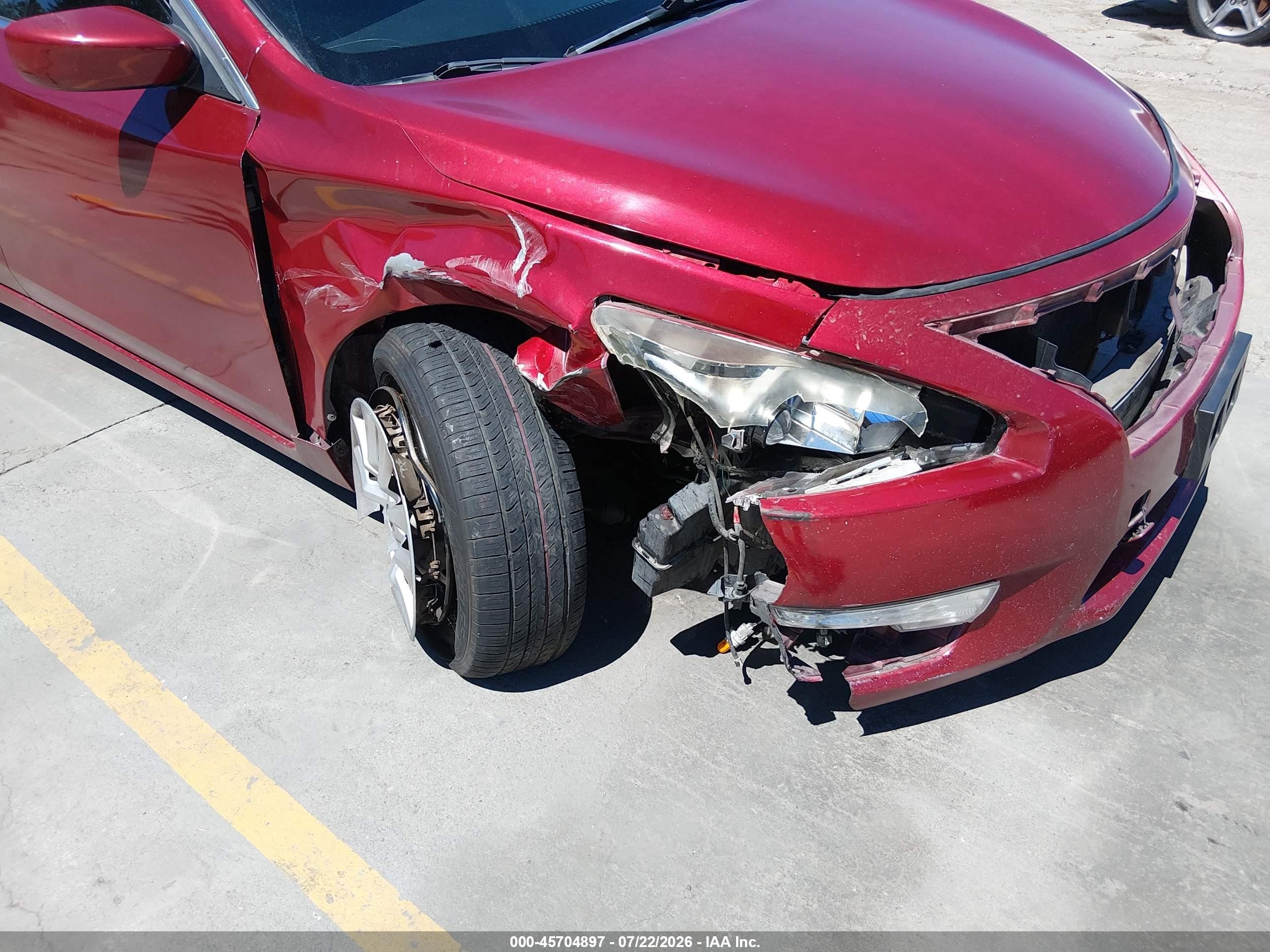 2015 Nissan Altima 2.5/2.5 S/2.5 Sl/2.5 Sv Красный vin: 1N4AL3AP1FN334189