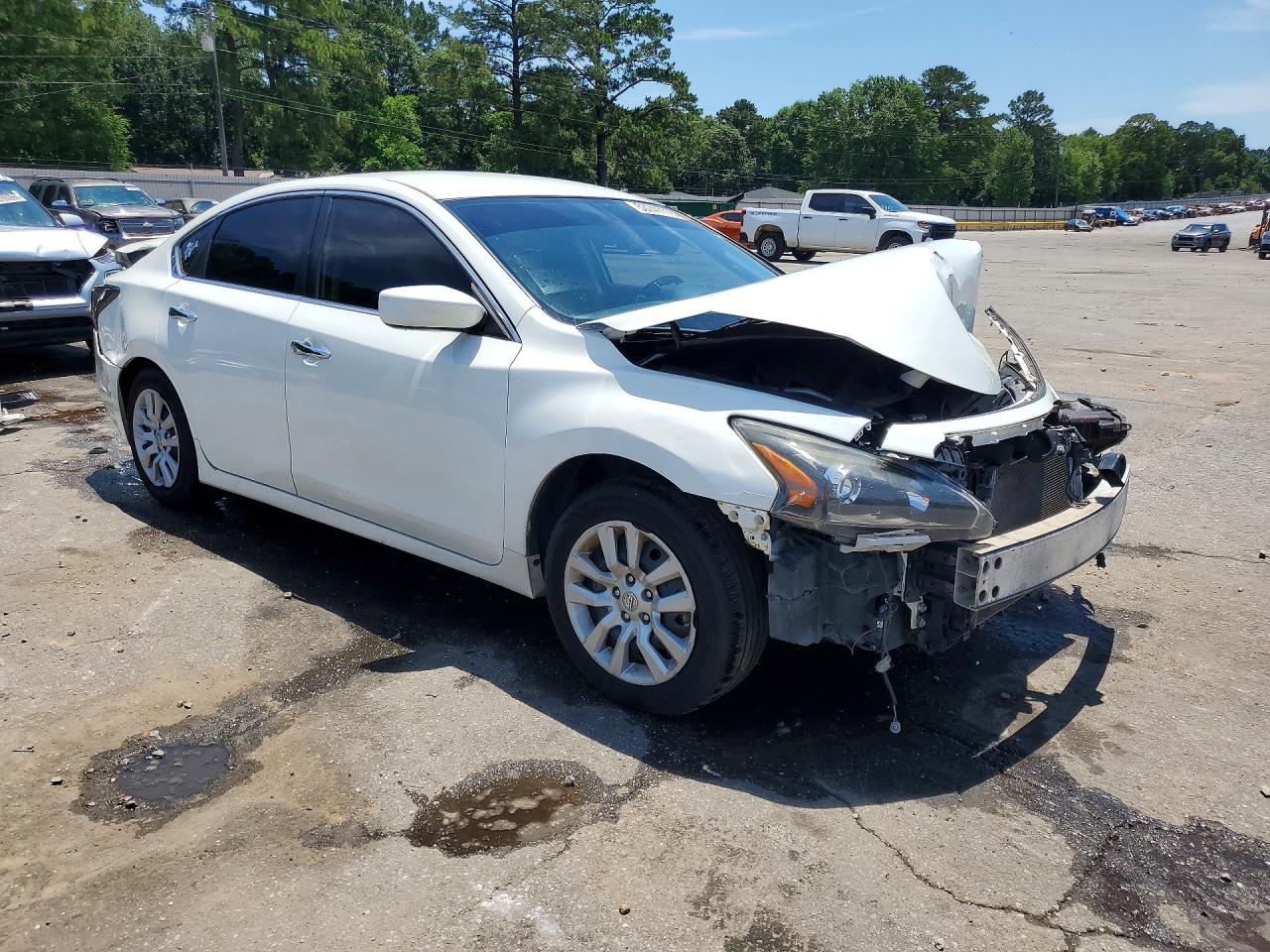 2015 Nissan Altima 2.5 S White vin: 1N4AL3AP1FN335326