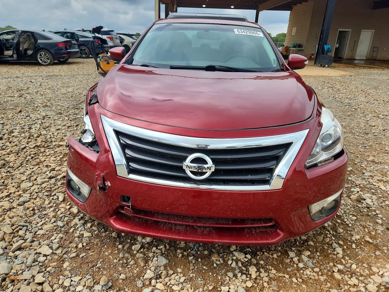 2015 Nissan Altima 2.5 Sl Burgundy vin: 1N4AL3AP1FN347458