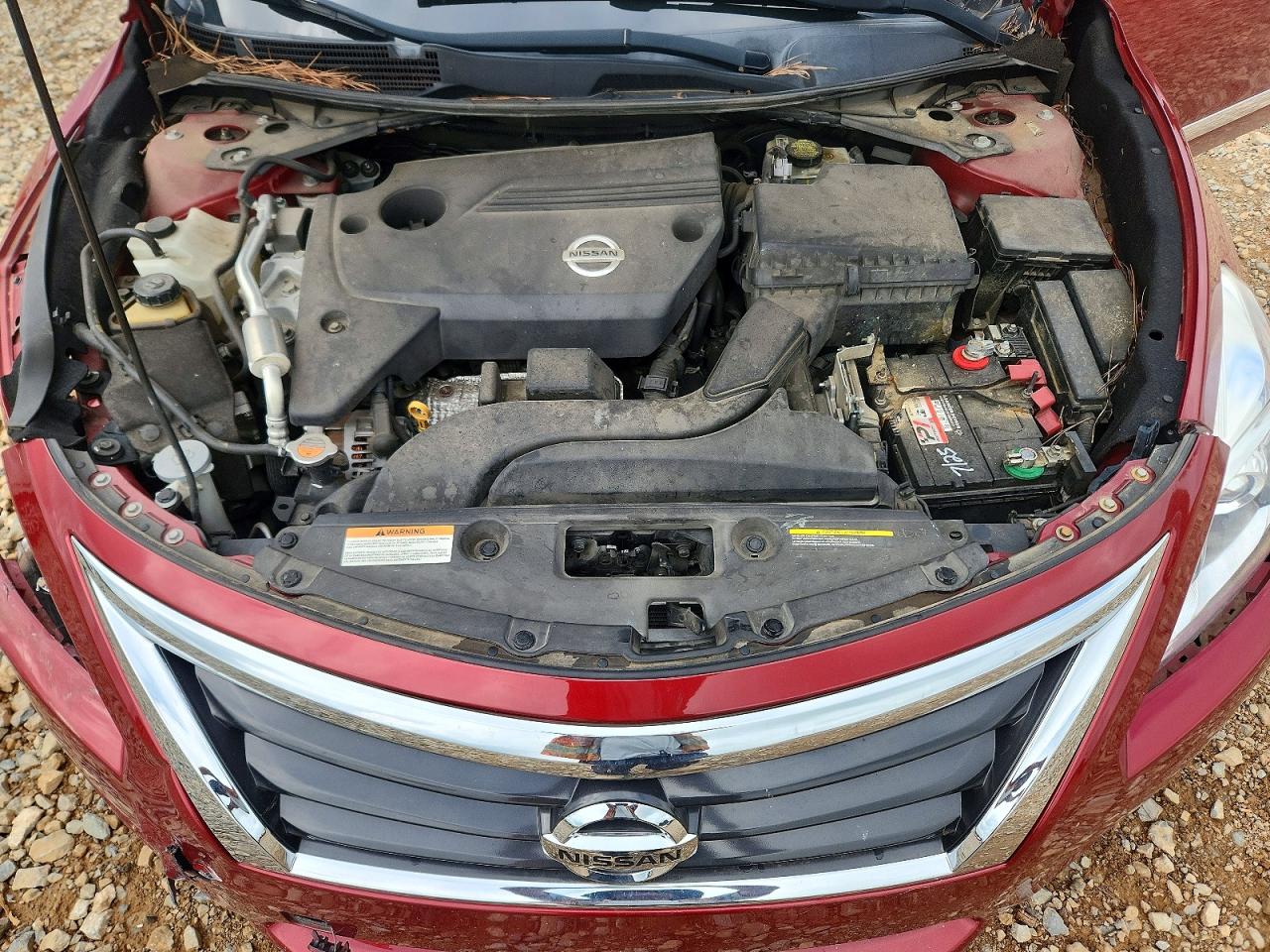 2015 Nissan Altima 2.5 Sl Burgundy vin: 1N4AL3AP1FN347458