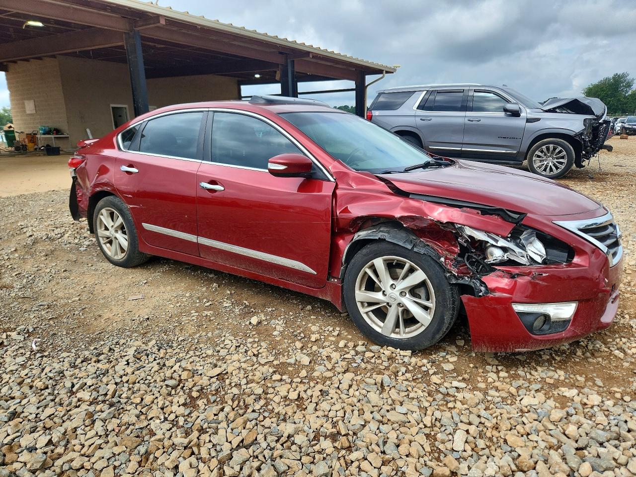 2015 Nissan Altima 2.5 Sl Burgundy vin: 1N4AL3AP1FN347458