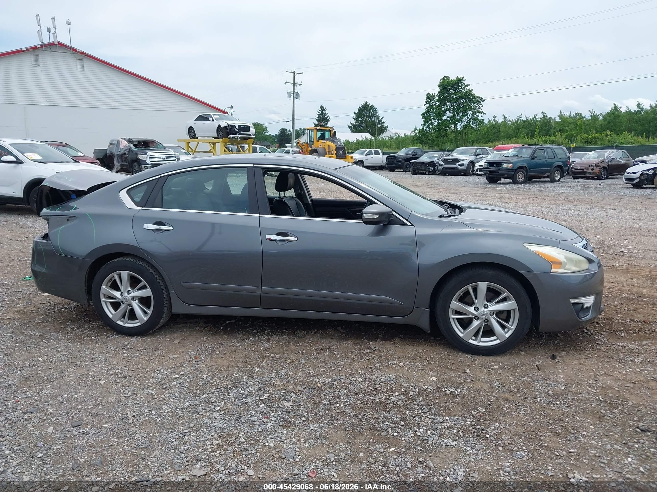 2015 Nissan Altima 2.5 Sl Серый vin: 1N4AL3AP1FN353762