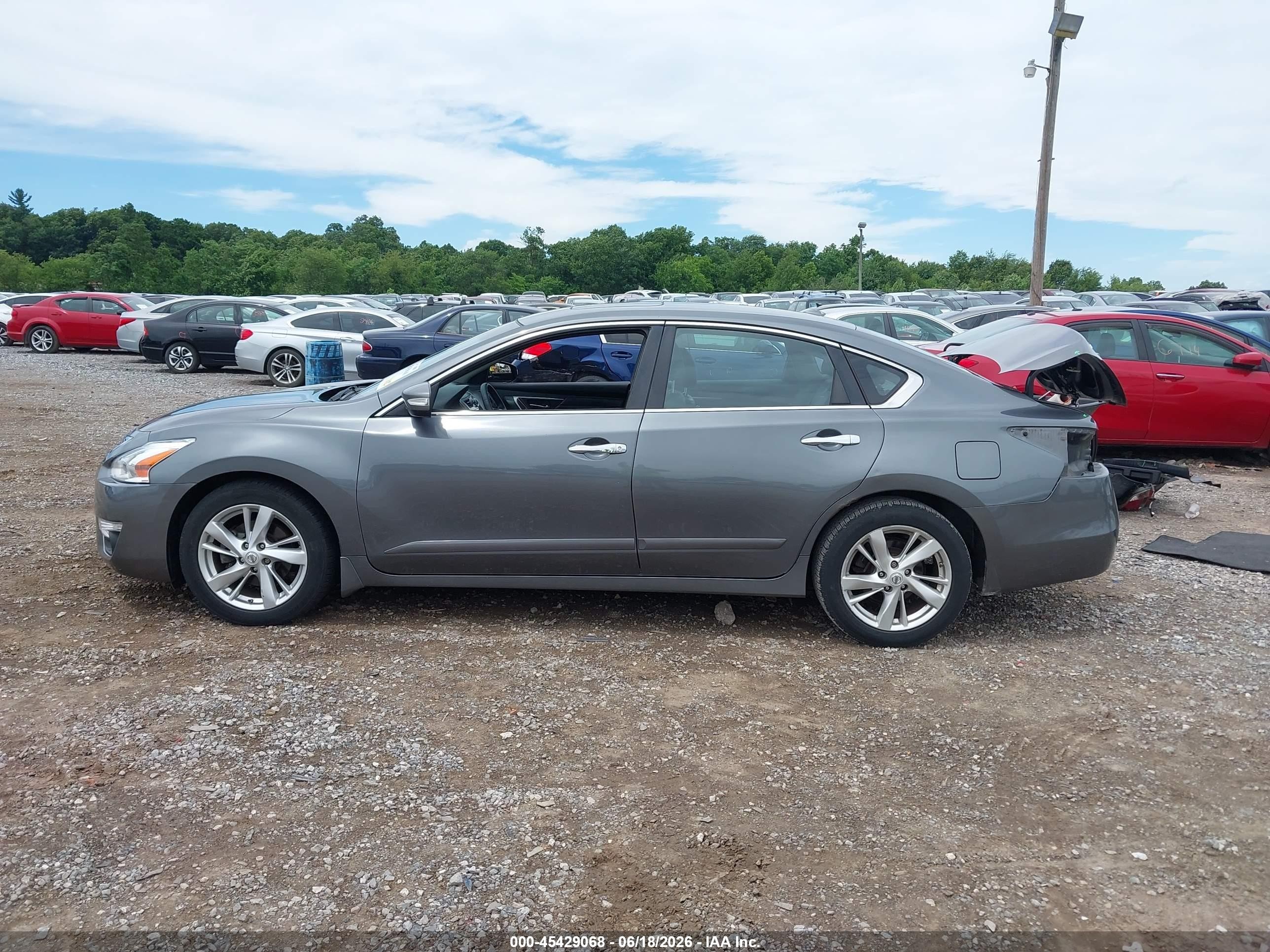 2015 Nissan Altima 2.5 Sl Серый vin: 1N4AL3AP1FN353762