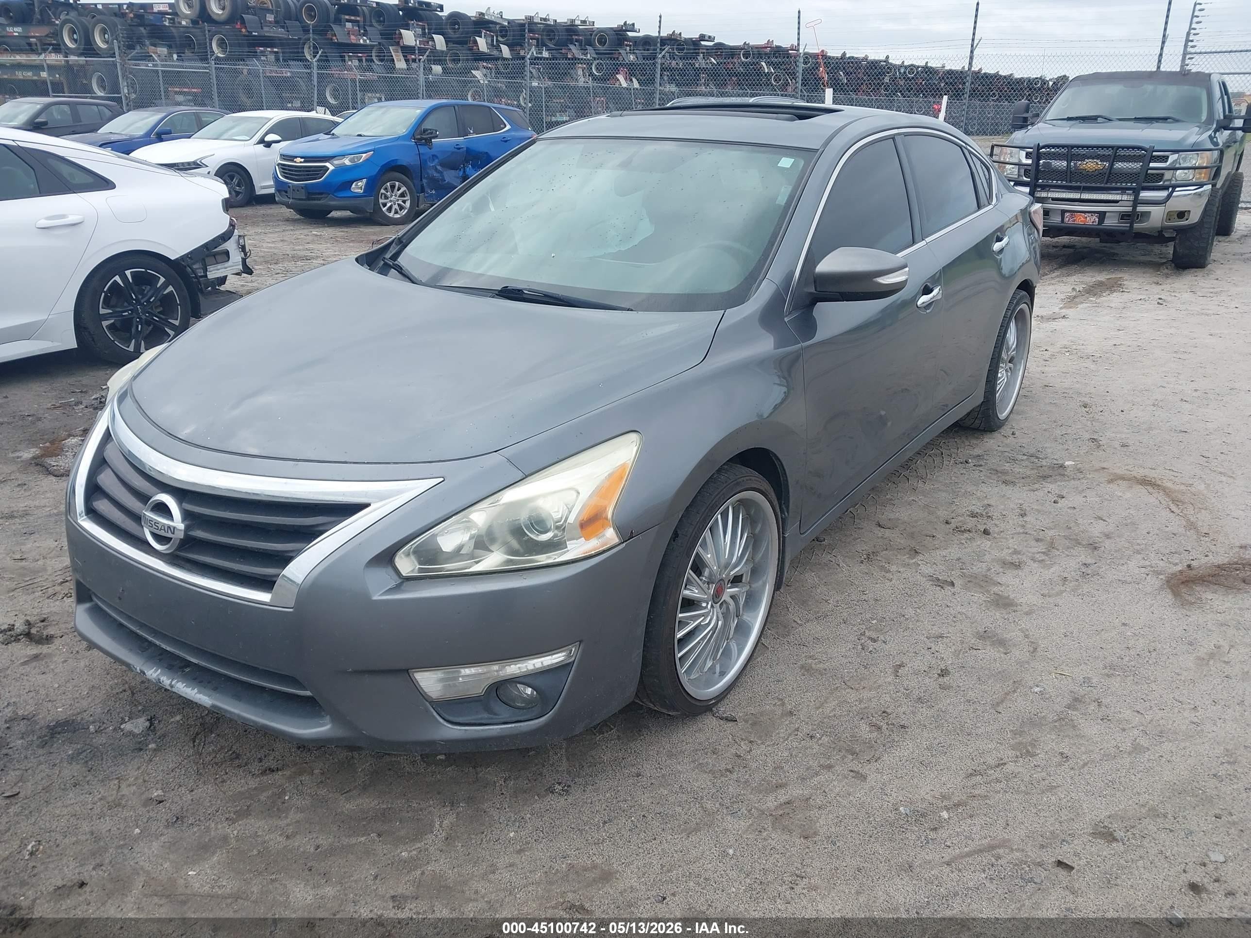 2015 Nissan Altima 2.5 Sl Green vin: 1N4AL3AP1FN358976