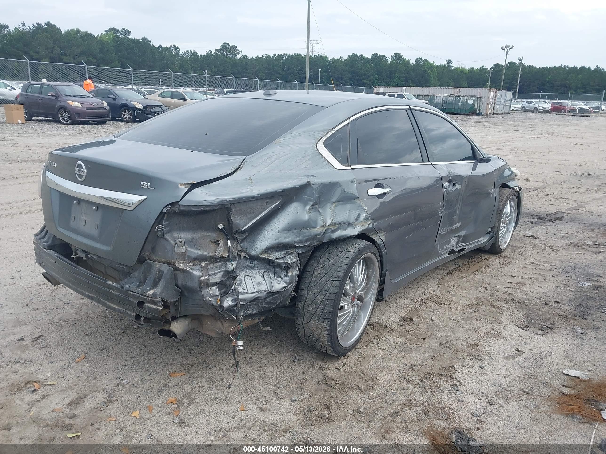 2015 Nissan Altima 2.5 Sl Green vin: 1N4AL3AP1FN358976