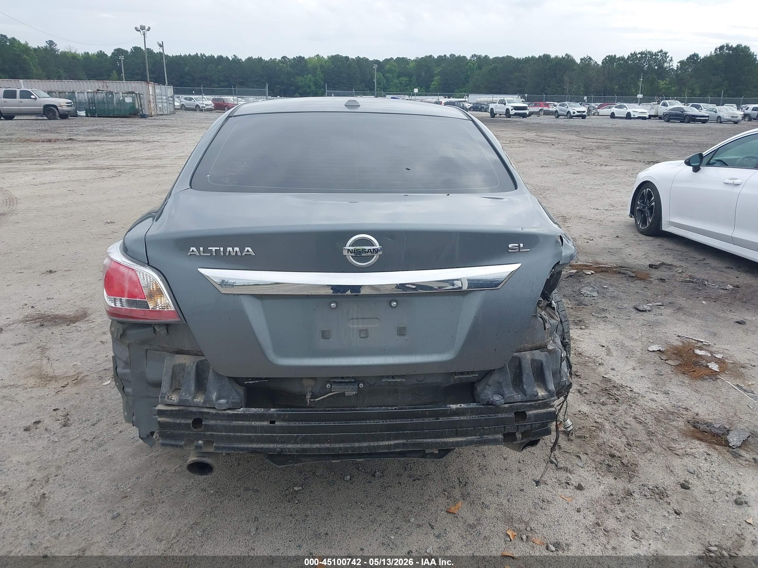 2015 Nissan Altima 2.5 Sl Green vin: 1N4AL3AP1FN358976