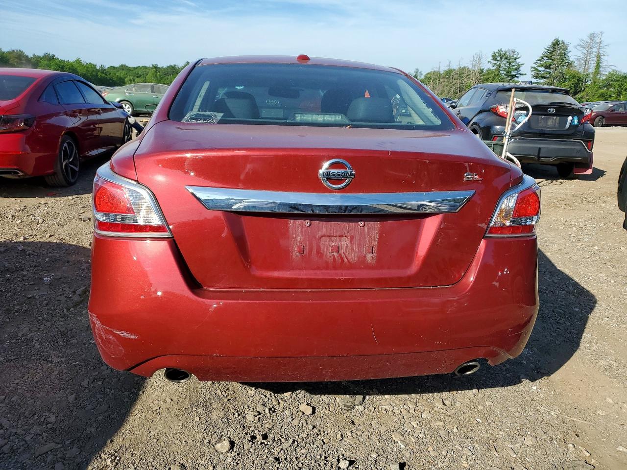 2015 Nissan Altima 2.5 Sl Red vin: 1N4AL3AP1FN359464