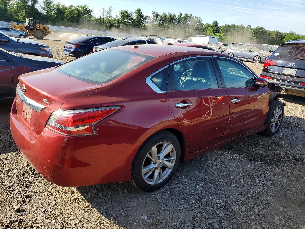 2015 Nissan Altima 2.5 Sl Red vin: 1N4AL3AP1FN359464