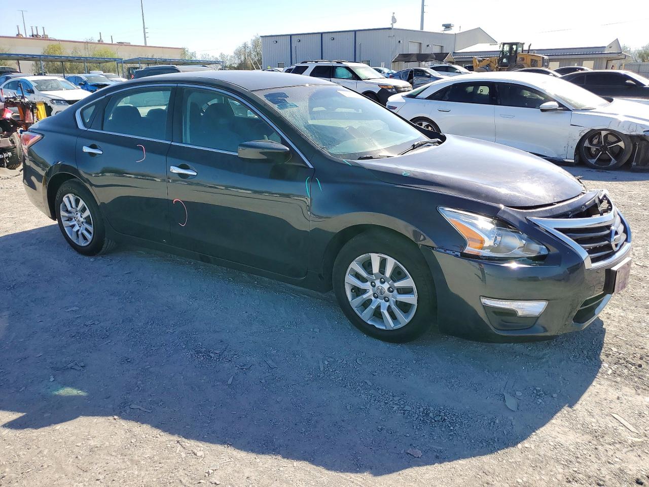 2015 Nissan Altima 2.5 S Black vin: 1N4AL3AP1FN360761