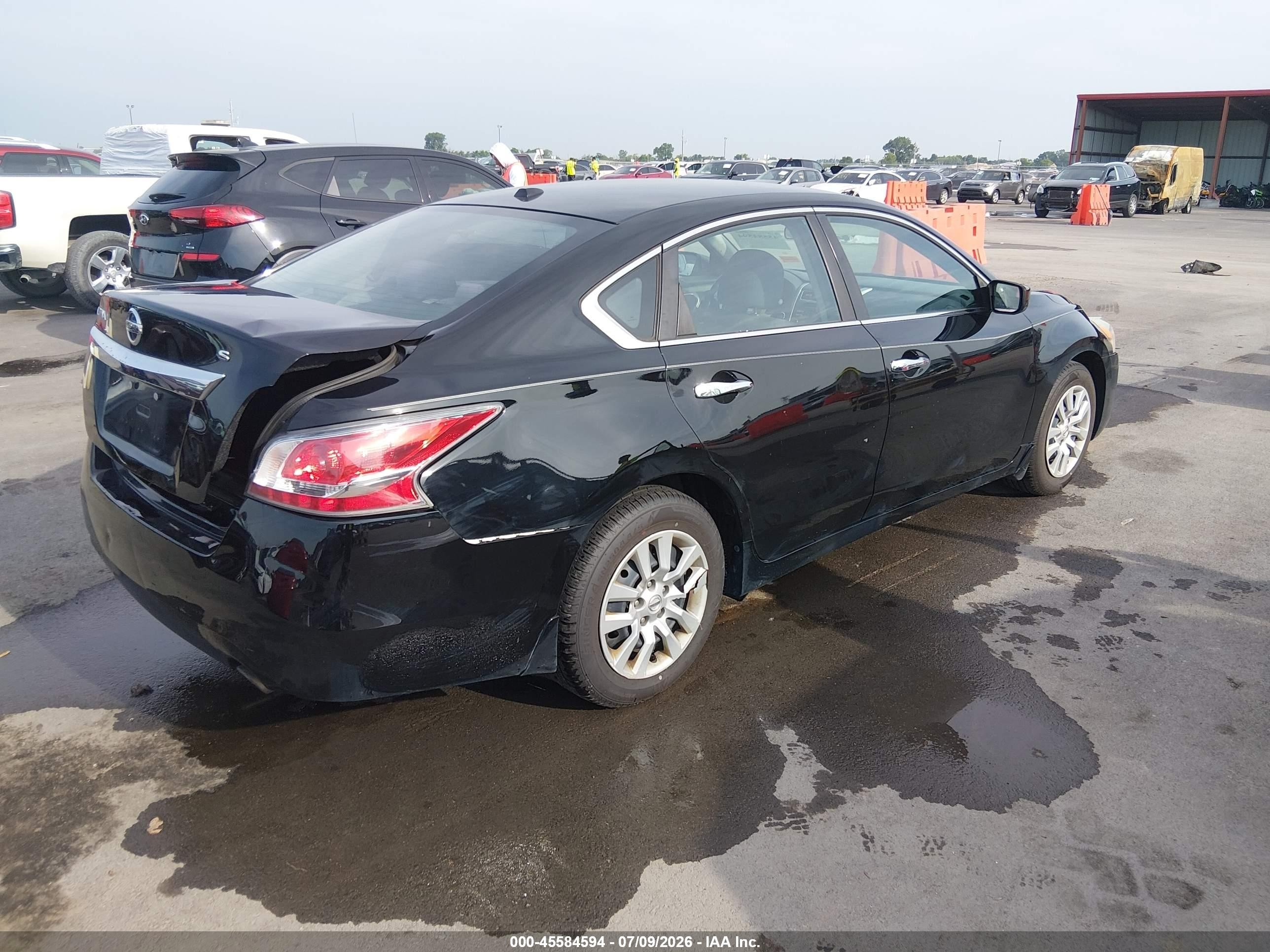 2015 Nissan Altima 2.5 S Black vin: 1N4AL3AP1FN372747