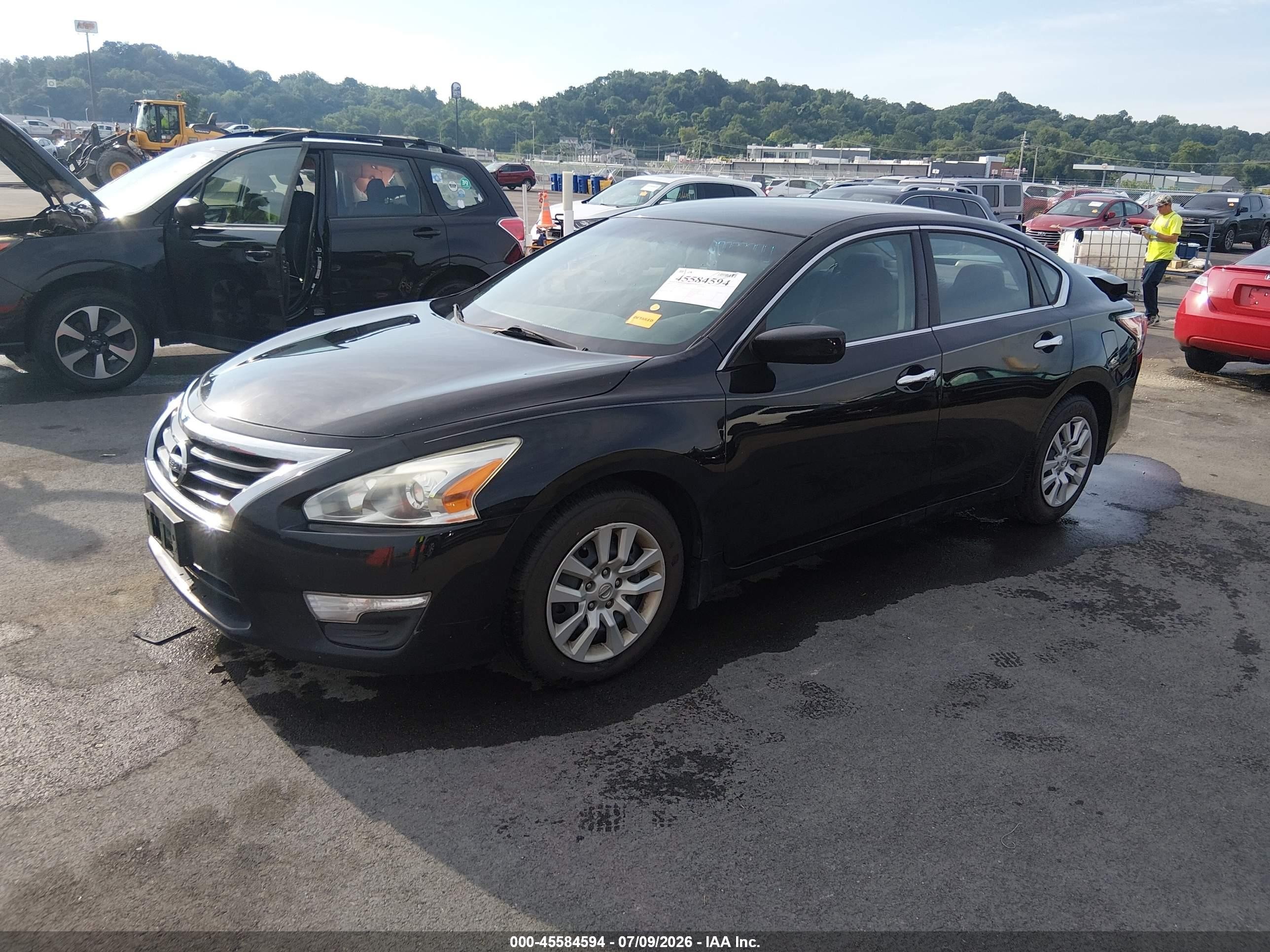 2015 Nissan Altima 2.5 S Black vin: 1N4AL3AP1FN372747