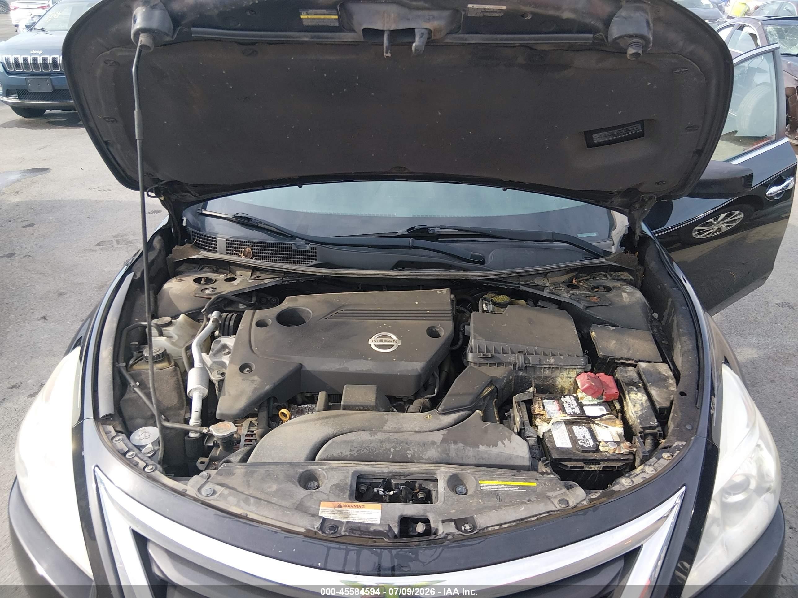 2015 Nissan Altima 2.5 S Black vin: 1N4AL3AP1FN372747