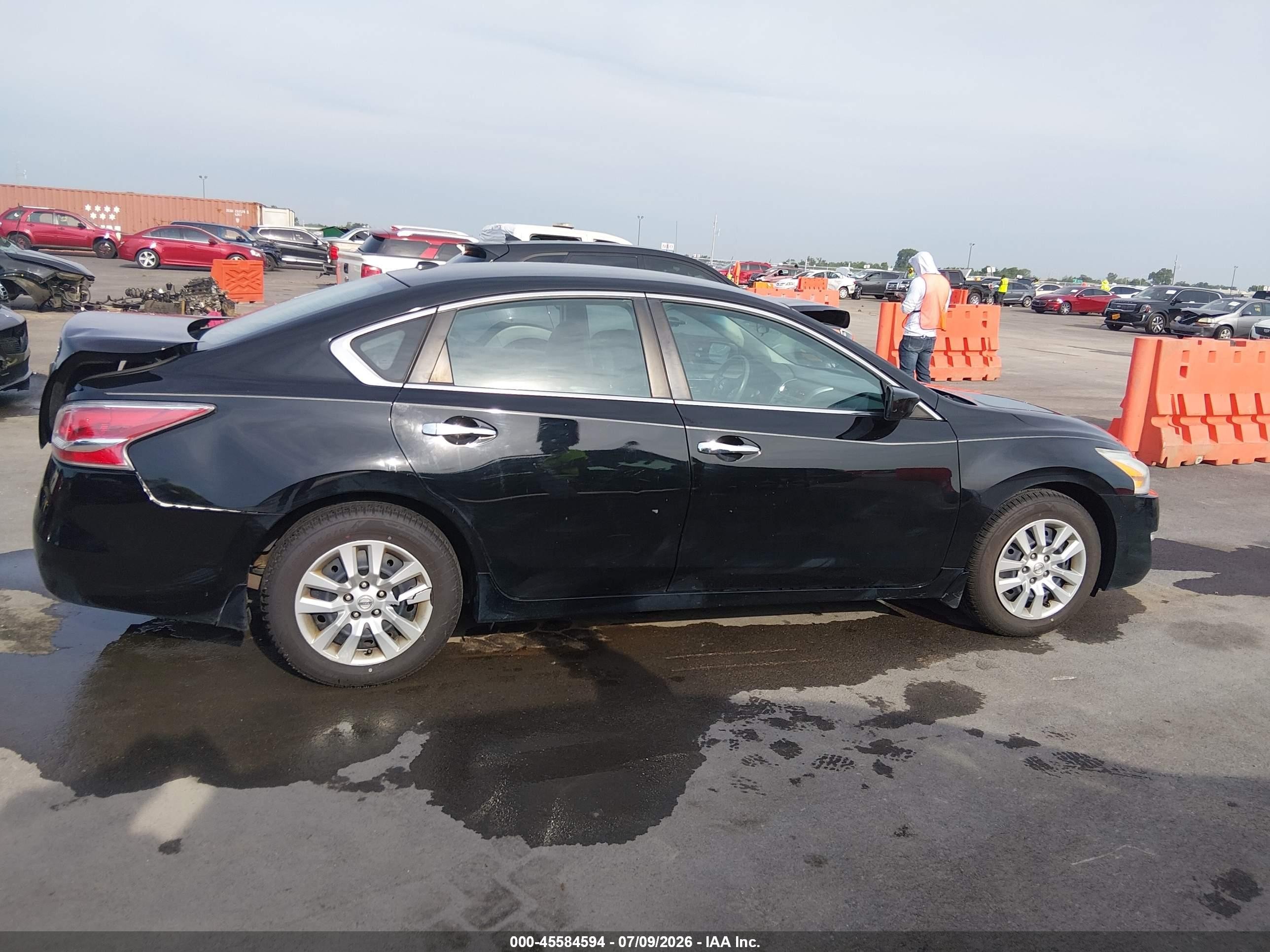 2015 Nissan Altima 2.5 S Black vin: 1N4AL3AP1FN372747