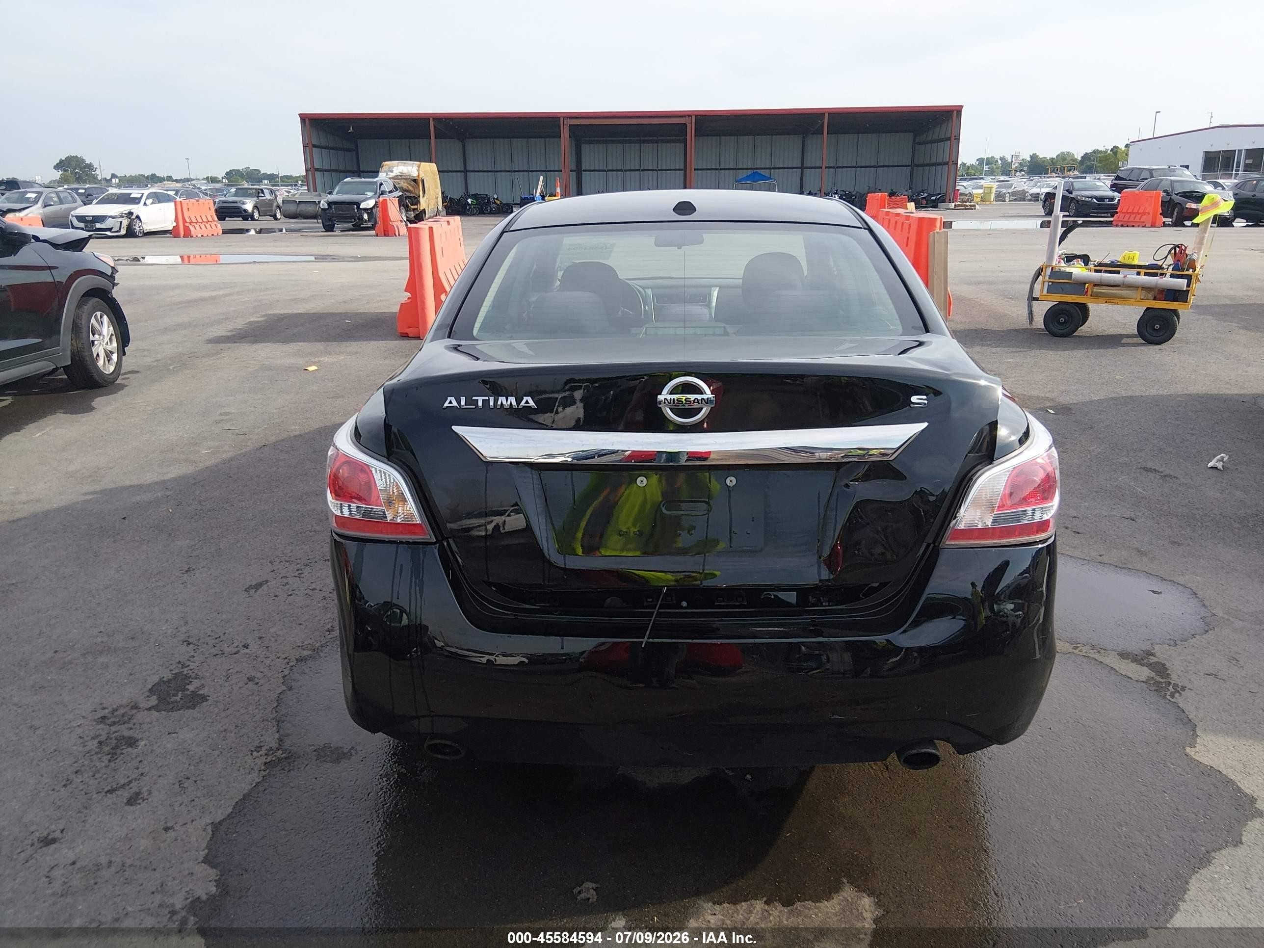 2015 Nissan Altima 2.5 S Black vin: 1N4AL3AP1FN372747