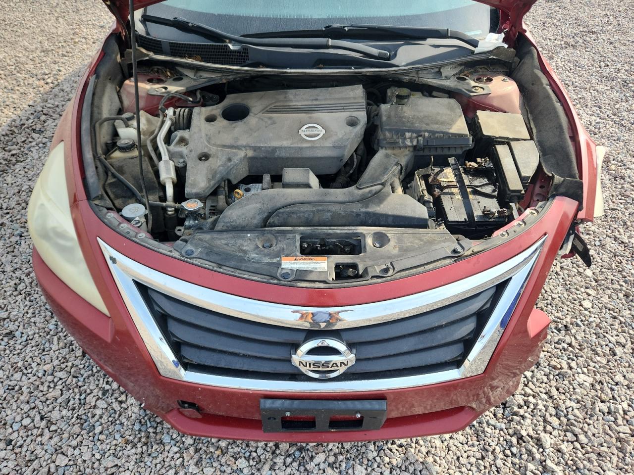 2015 Nissan Altima 2.5 S Red vin: 1N4AL3AP1FN375289