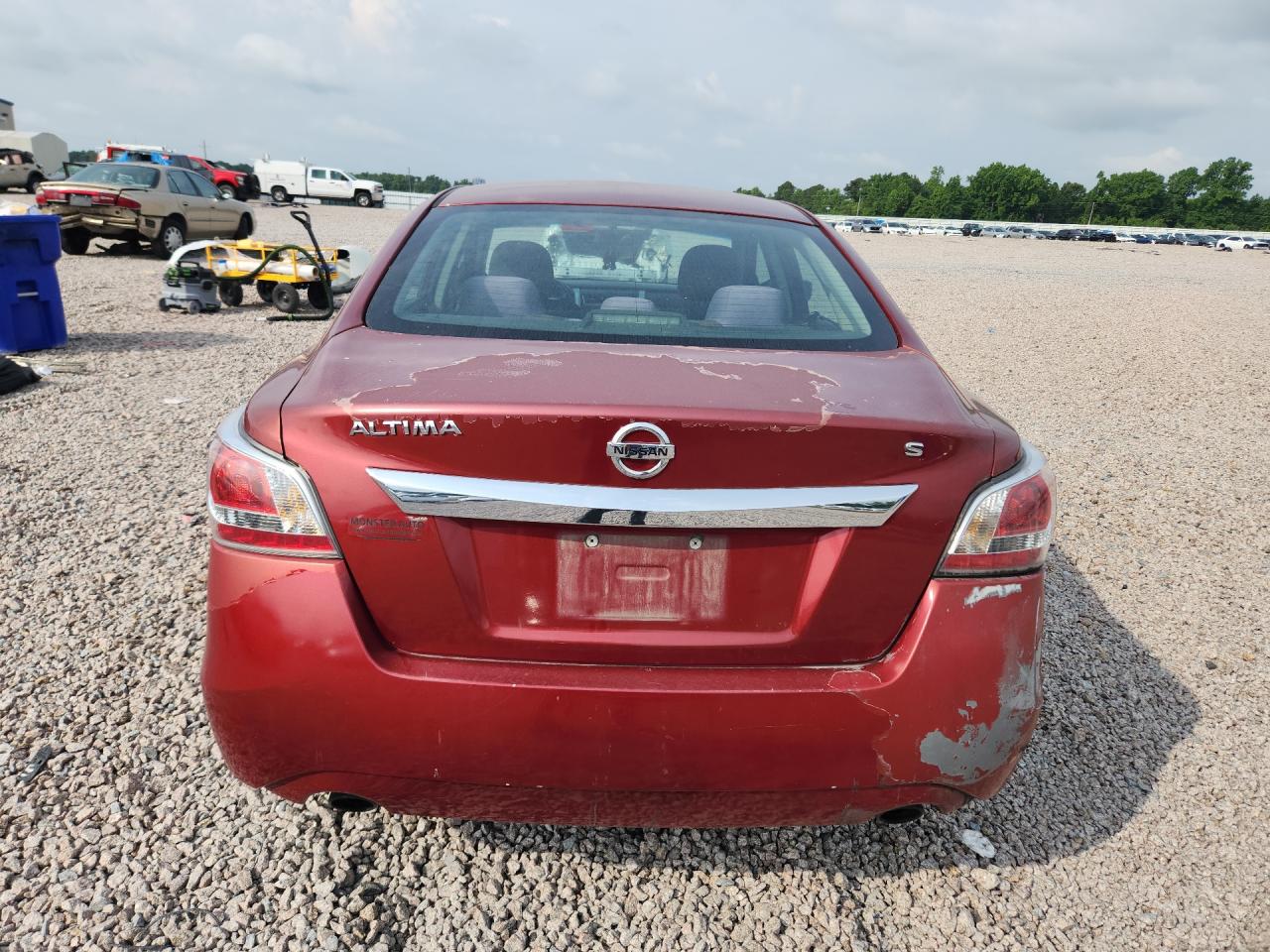 2015 Nissan Altima 2.5 S Red vin: 1N4AL3AP1FN375289