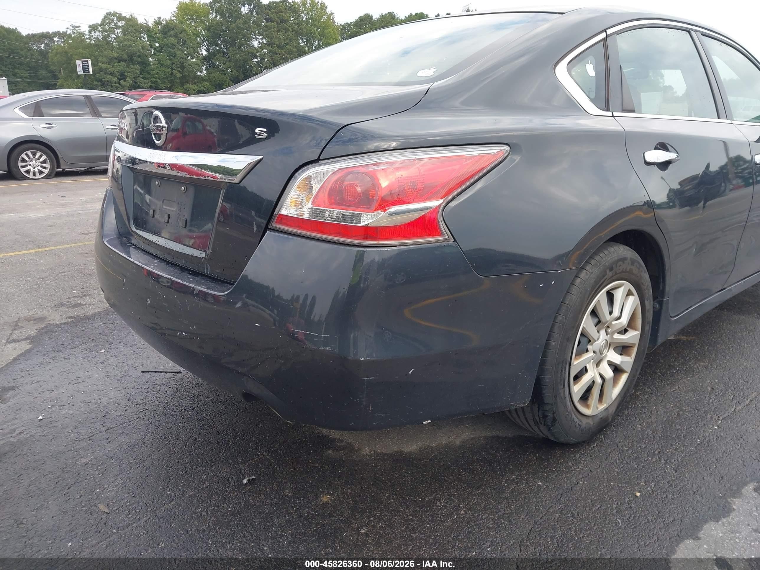 2015 Nissan Altima 2.5/2.5 S/2.5 Sl/2.5 Sv Gray vin: 1N4AL3AP1FN382873