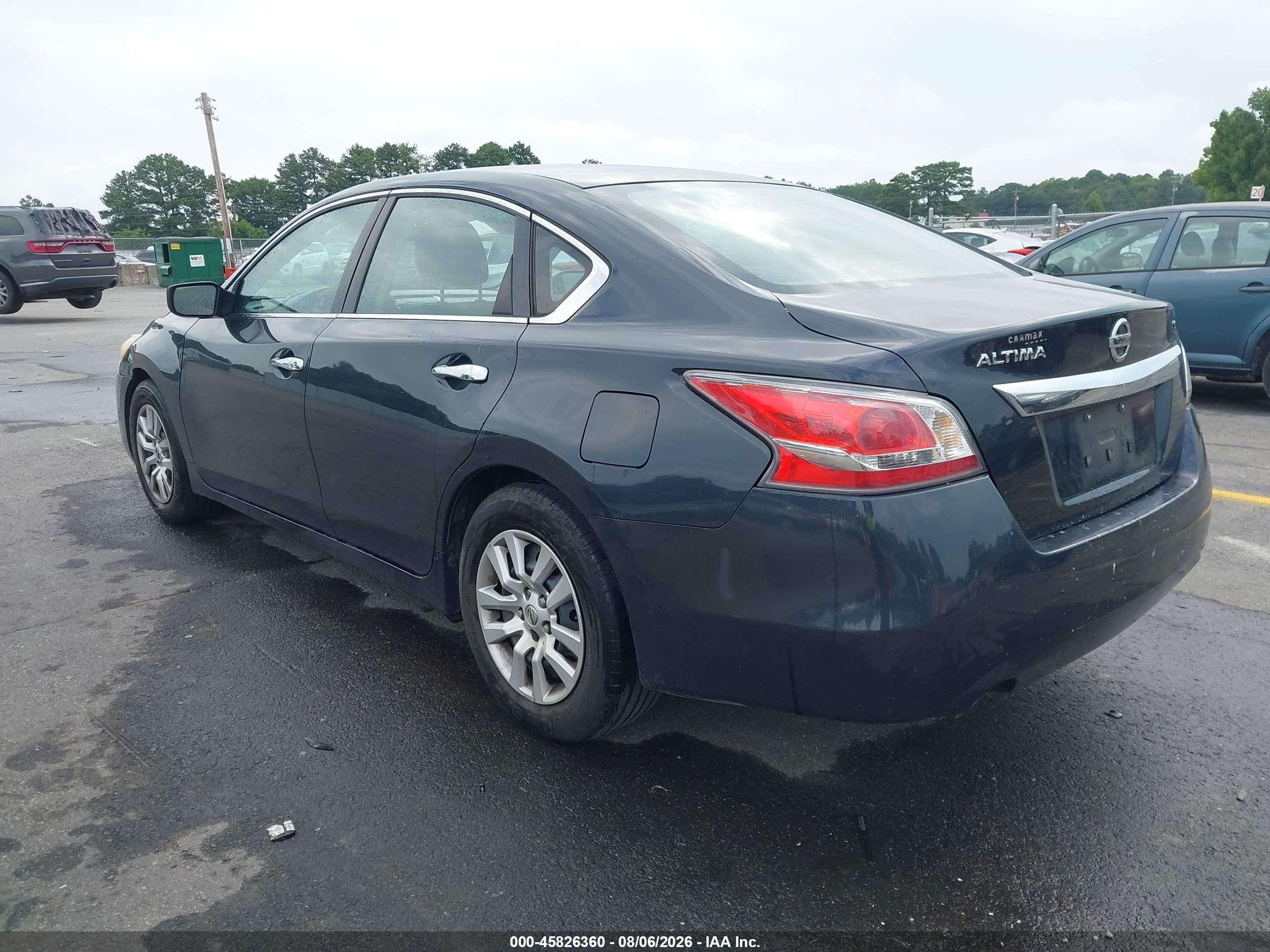 2015 Nissan Altima 2.5/2.5 S/2.5 Sl/2.5 Sv Gray vin: 1N4AL3AP1FN382873