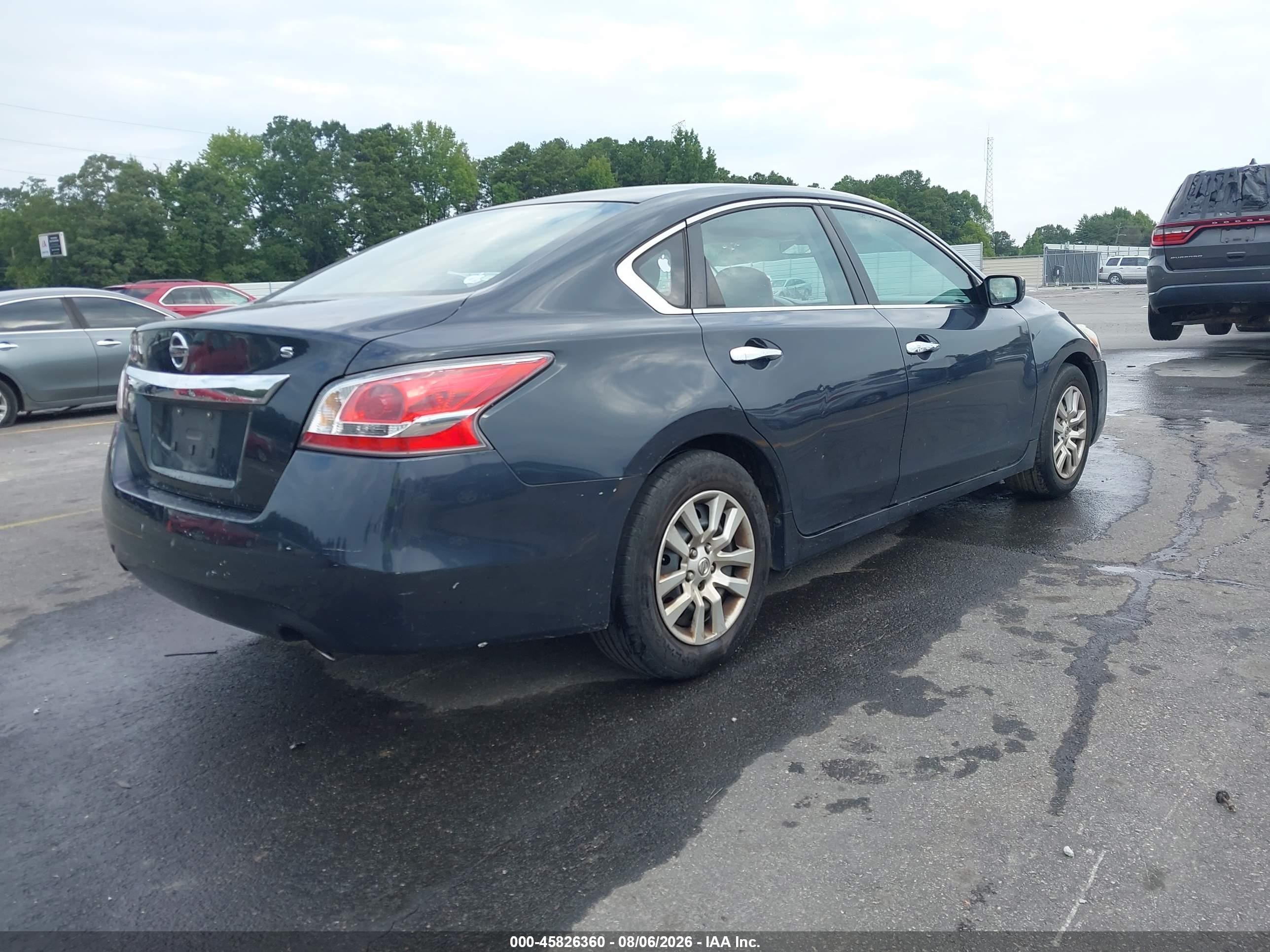 2015 Nissan Altima 2.5/2.5 S/2.5 Sl/2.5 Sv Gray vin: 1N4AL3AP1FN382873