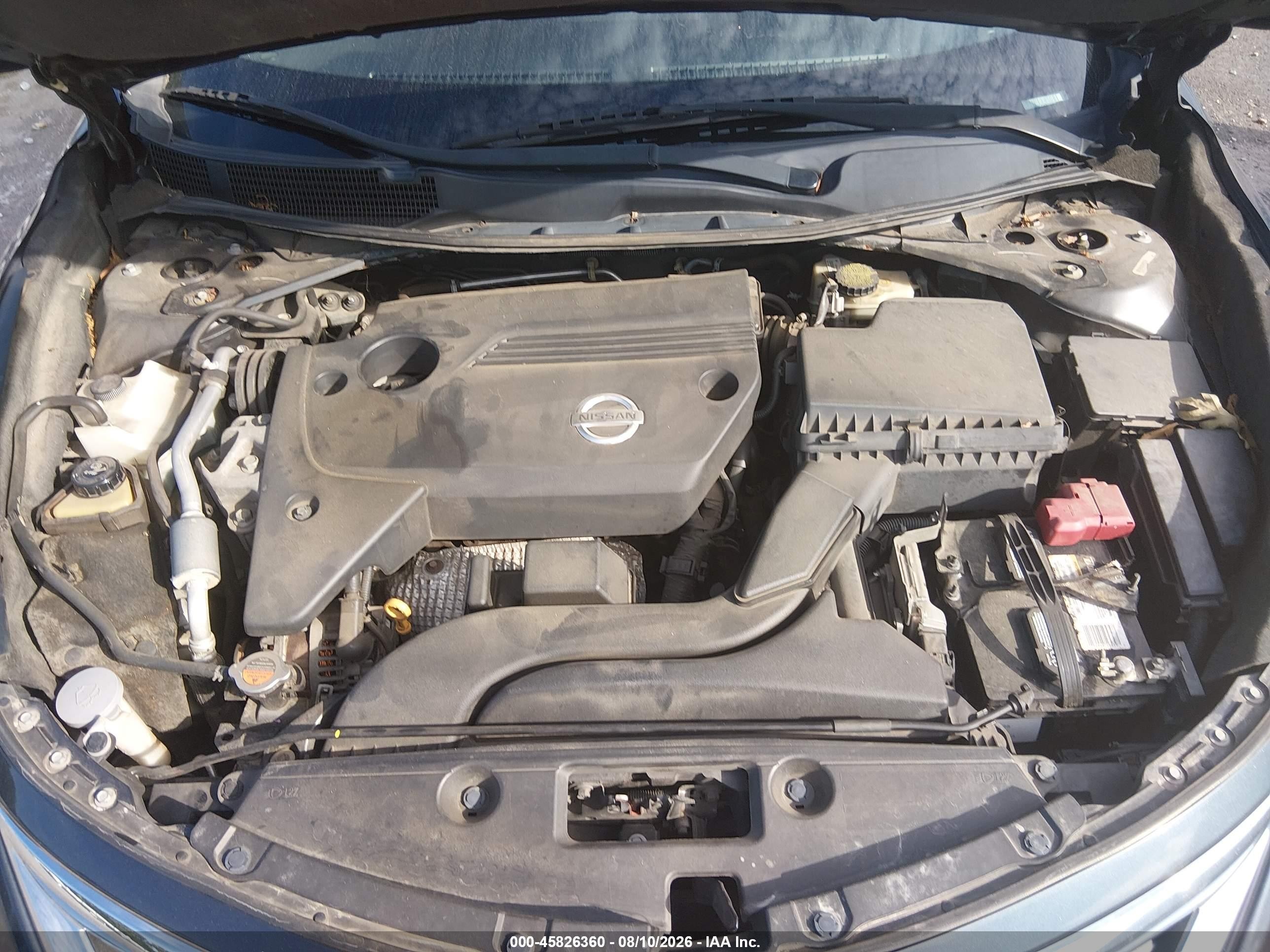 2015 Nissan Altima 2.5/2.5 S/2.5 Sl/2.5 Sv Gray vin: 1N4AL3AP1FN382873