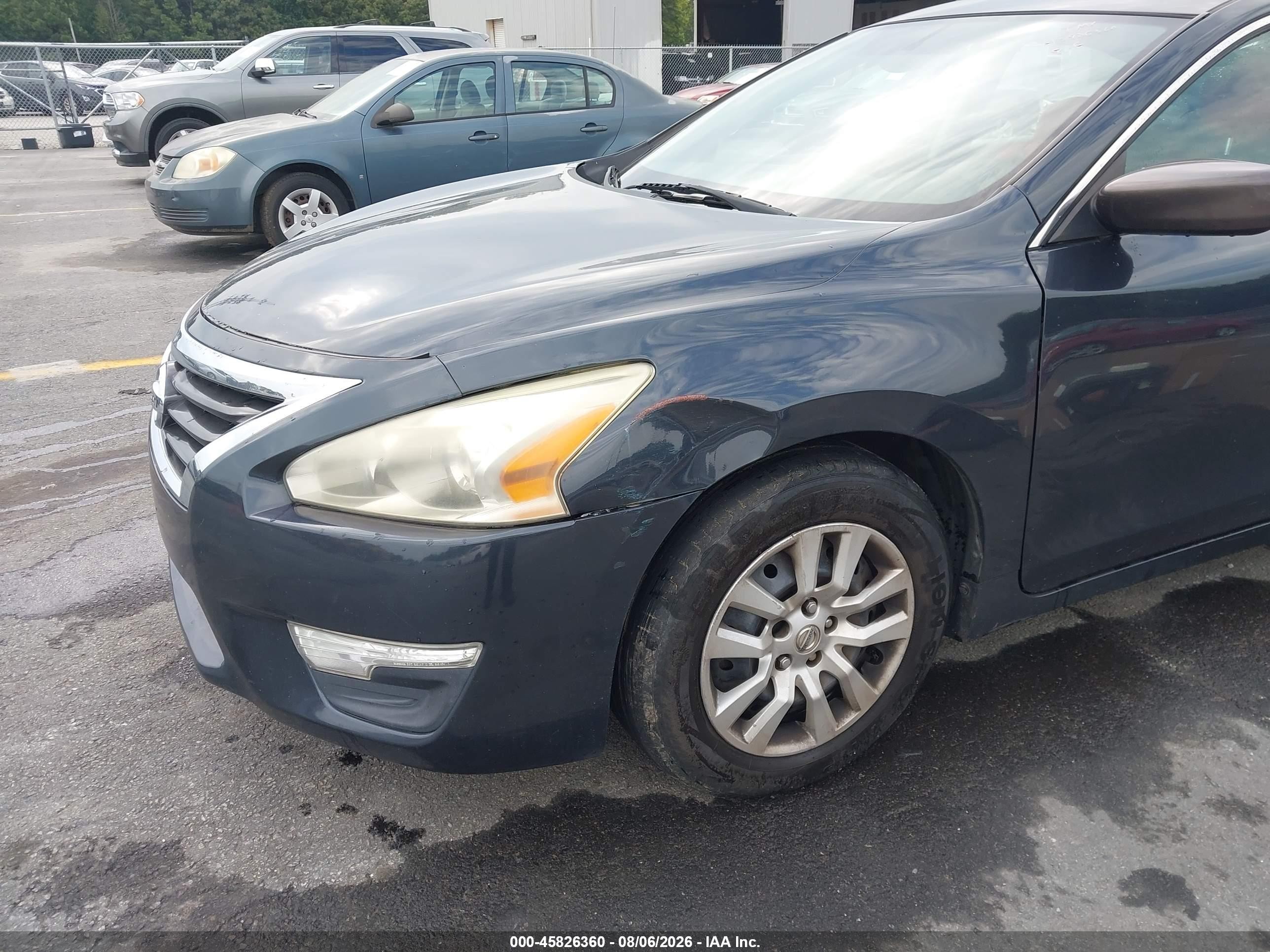 2015 Nissan Altima 2.5/2.5 S/2.5 Sl/2.5 Sv Gray vin: 1N4AL3AP1FN382873