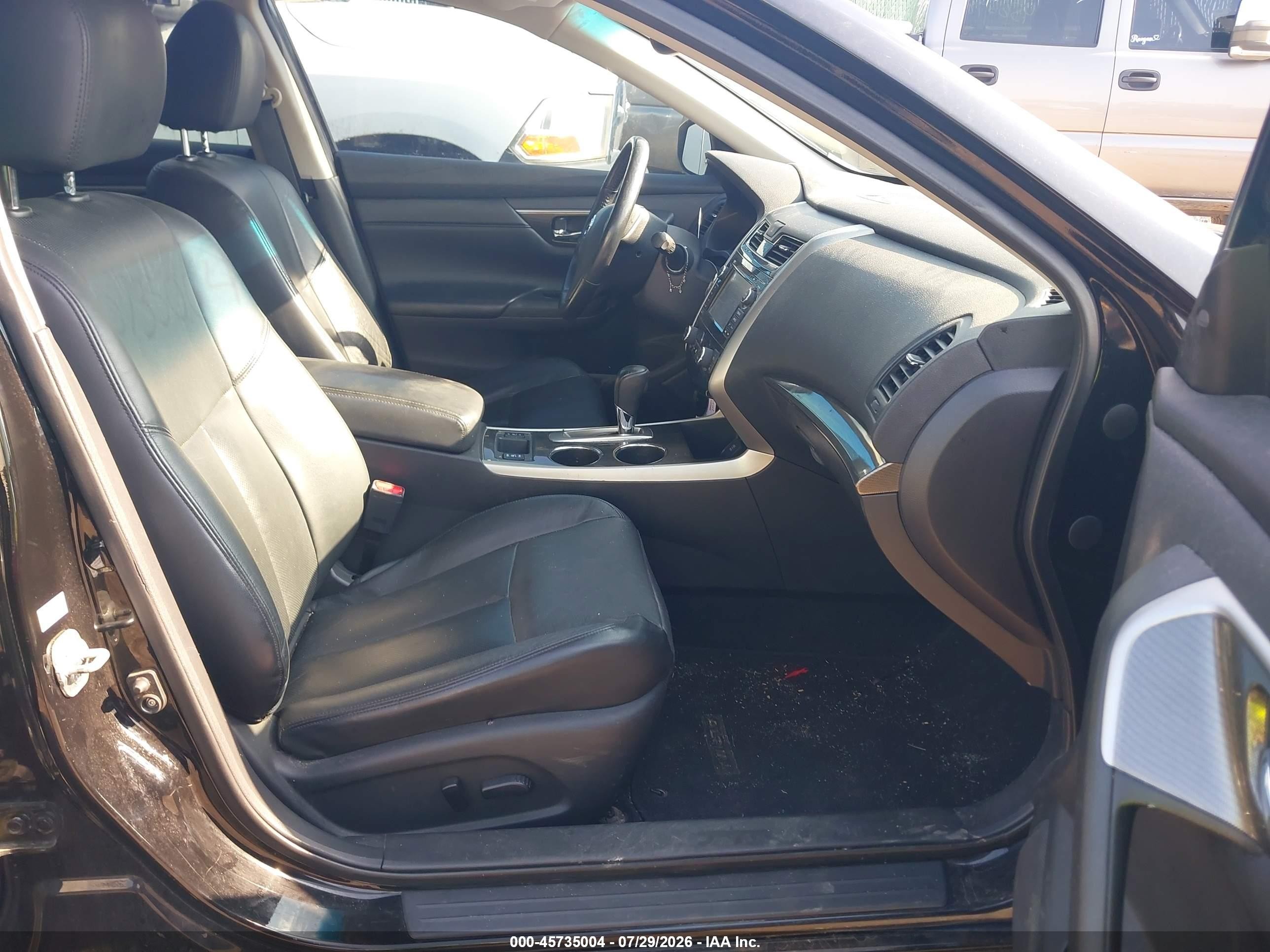 2015 Nissan Altima 2.5/2.5 S/2.5 Sl/2.5 Sv Black vin: 1N4AL3AP1FN383263