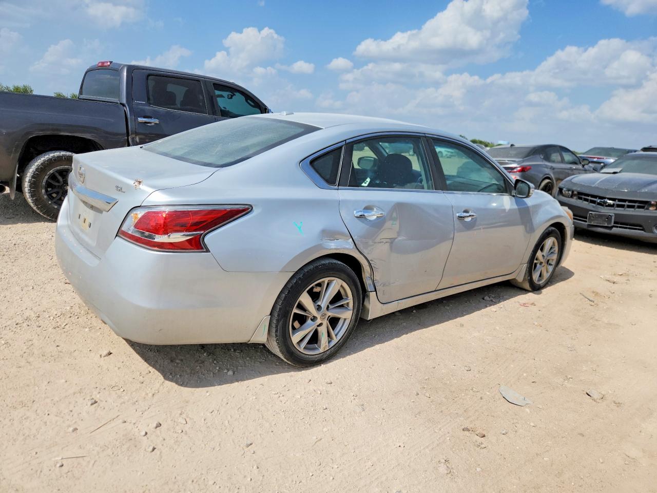 2015 Nissan Altima 2.5 Sl Silver vin: 1N4AL3AP1FN396238